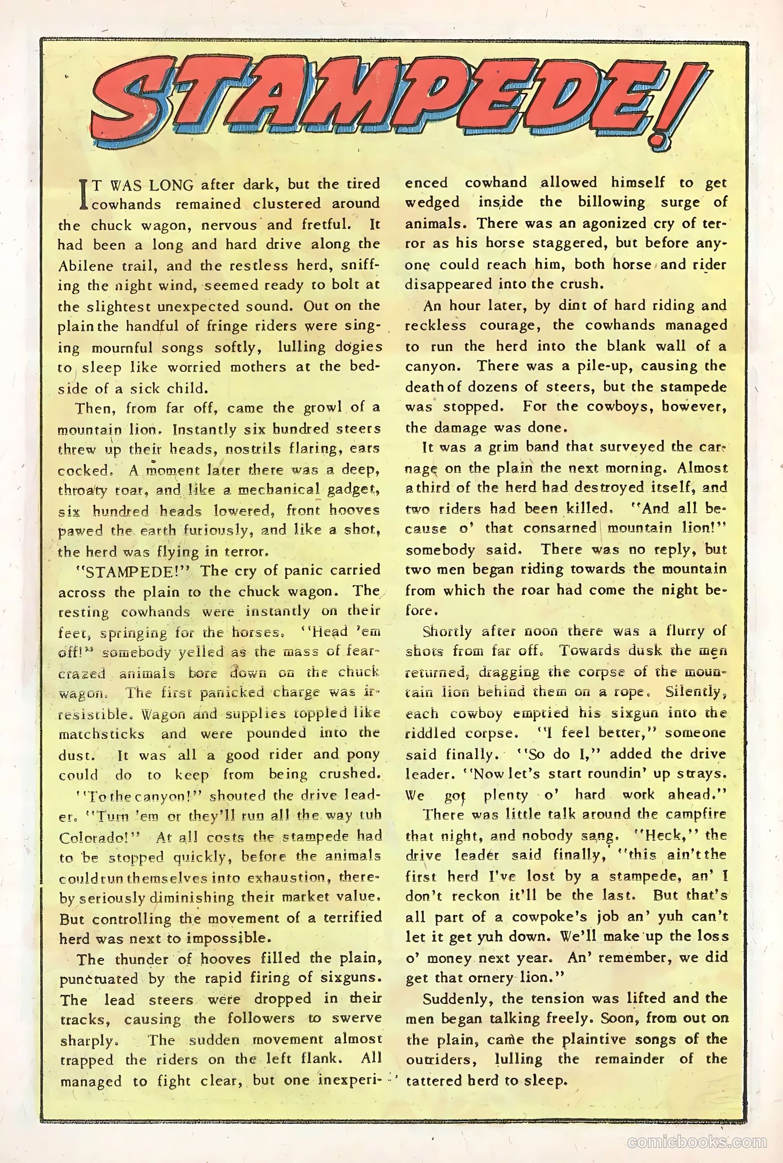 The Hooded Horseman #26 (1952) — page 14 of 36