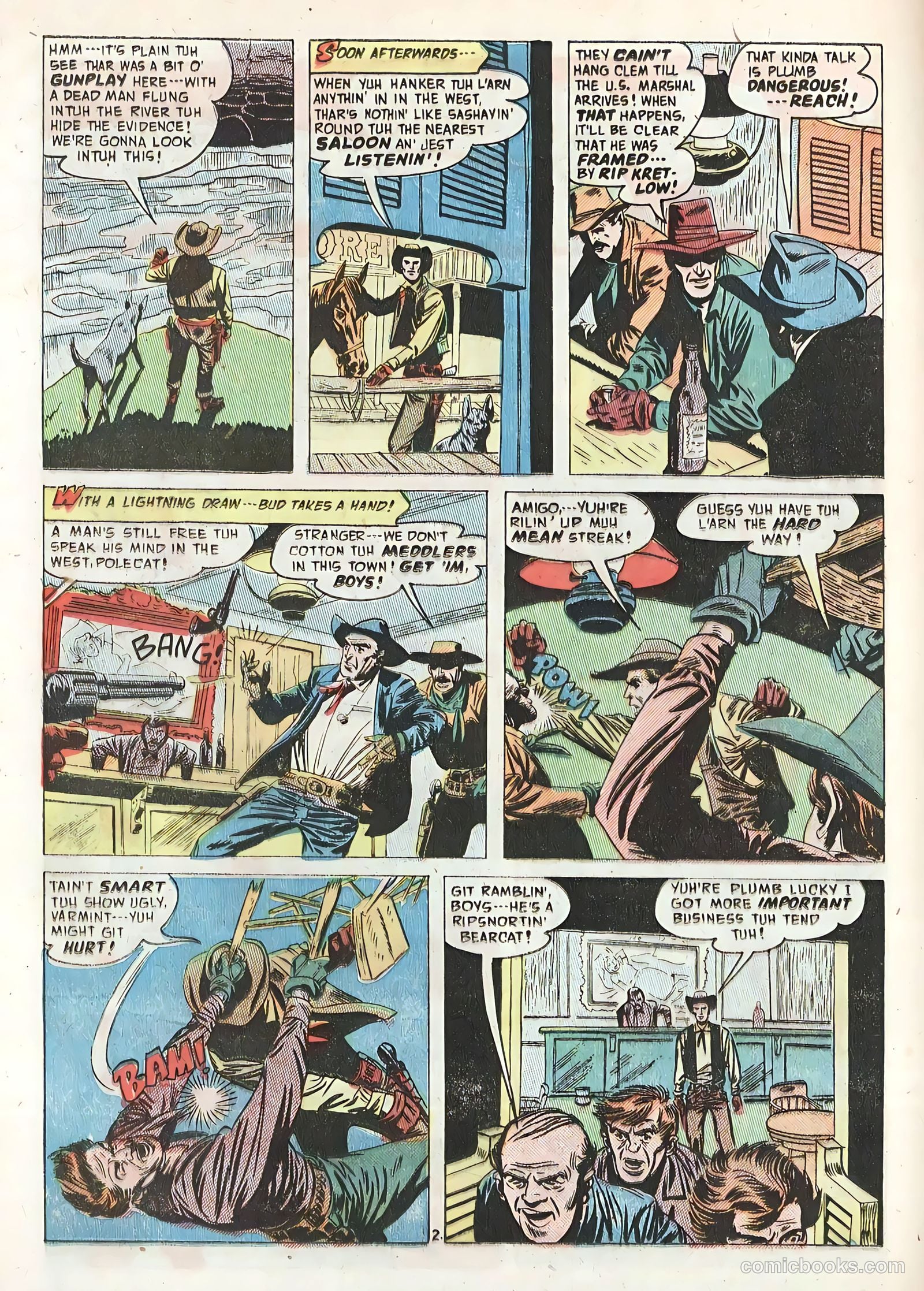 The Hooded Horseman #26 (1952) — page 16 of 36
