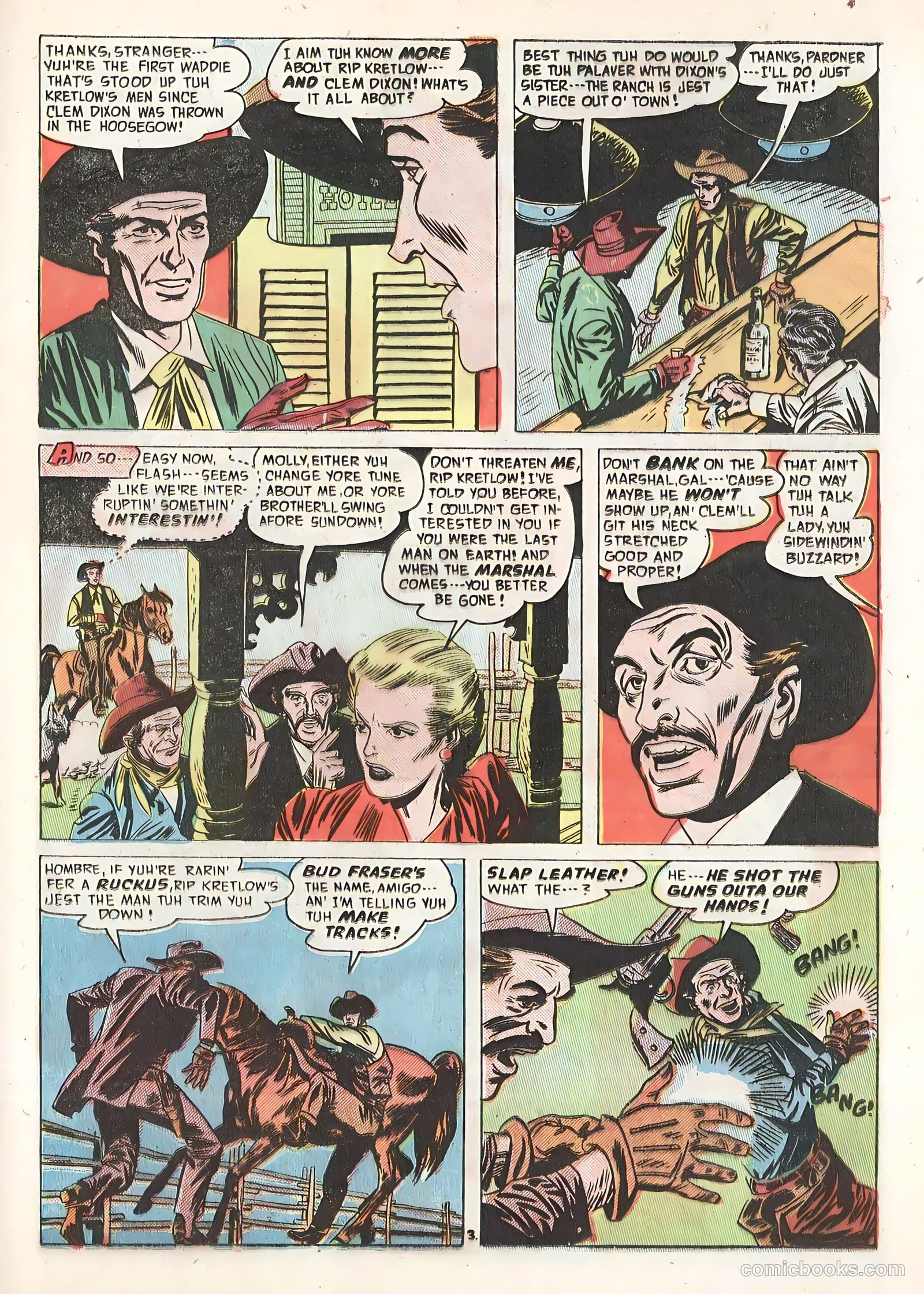 The Hooded Horseman #26 (1952) — page 17 of 36