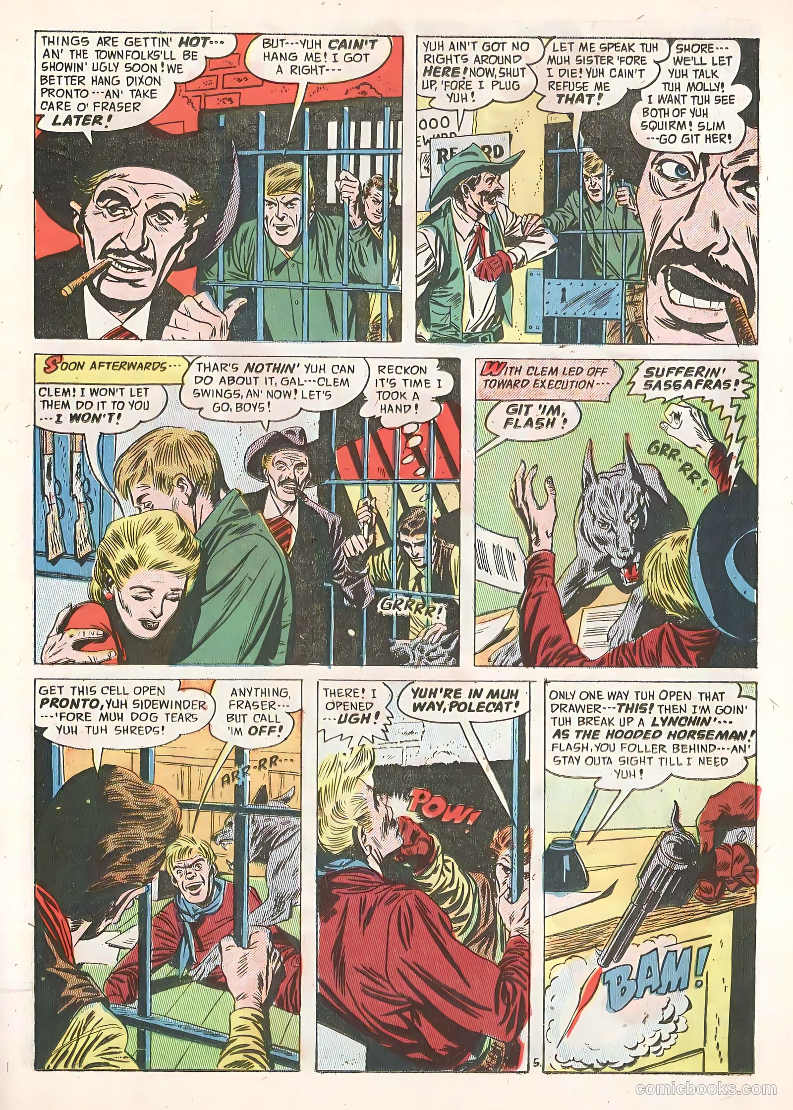 The Hooded Horseman #26 (1952) — page 19 of 36