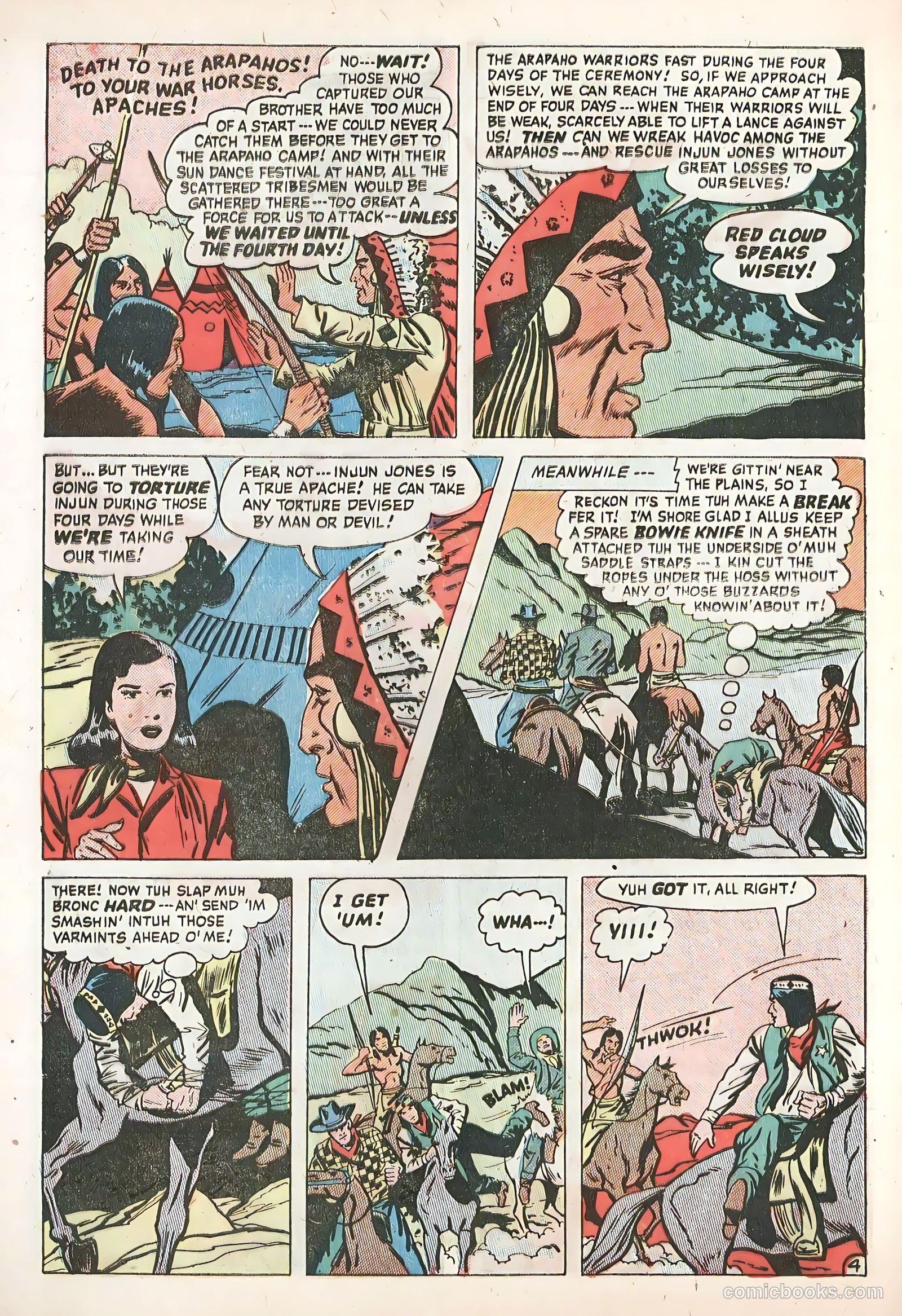 The Hooded Horseman #26 (1952) — page 28 of 36