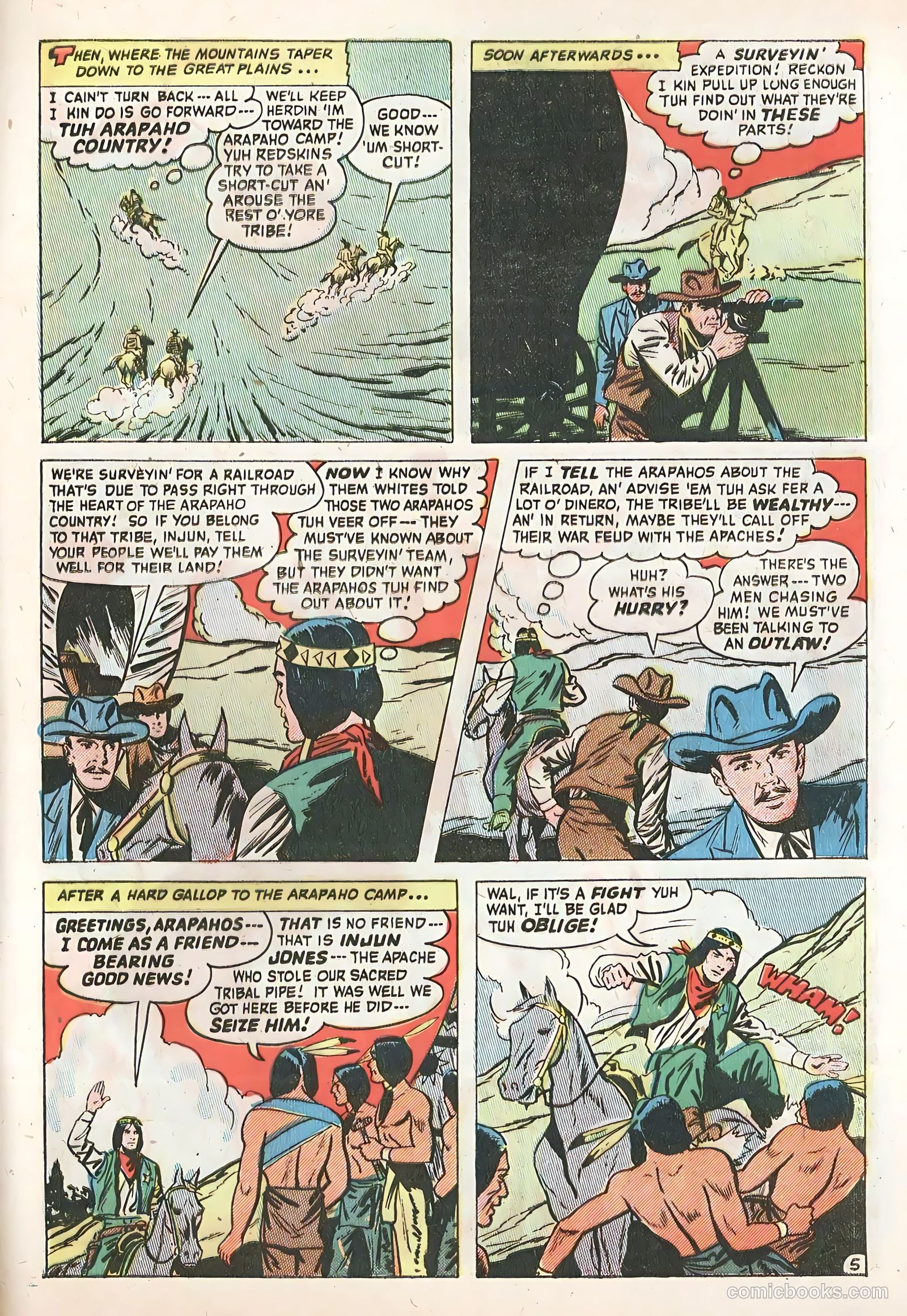 The Hooded Horseman #26 (1952) — page 29 of 36