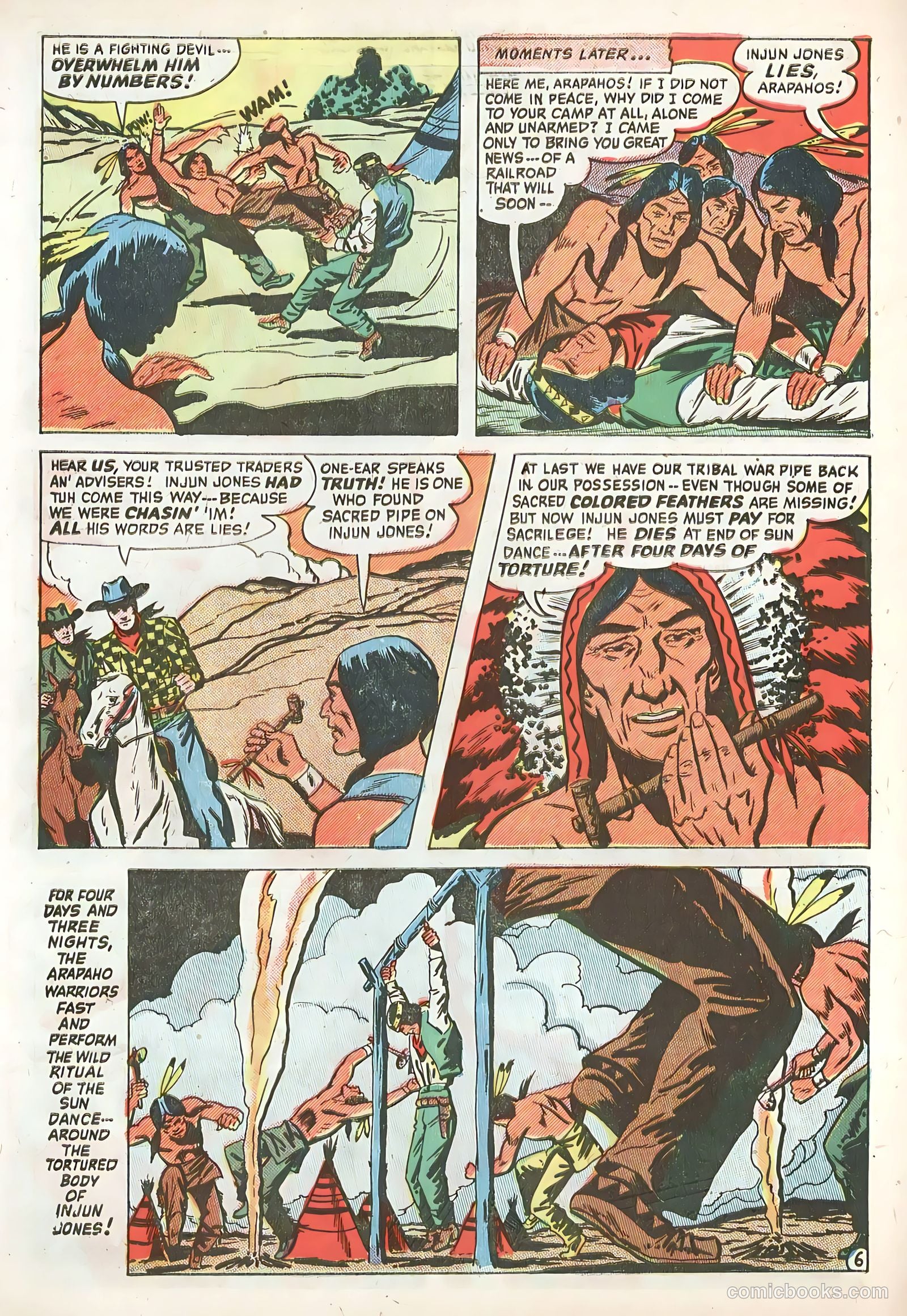 The Hooded Horseman #26 (1952) — page 30 of 36