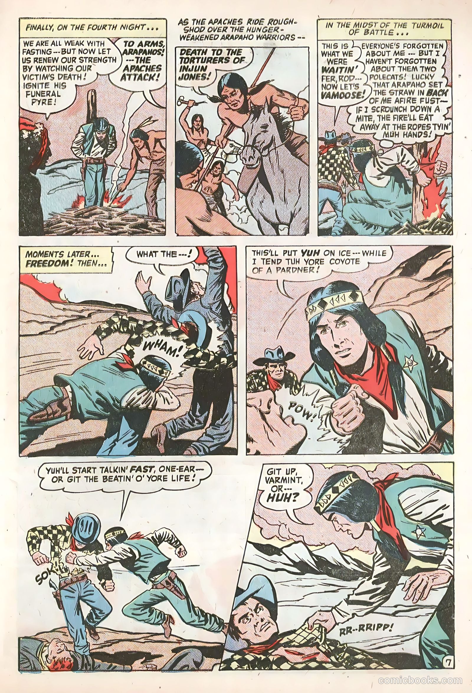 The Hooded Horseman #26 (1952) — page 31 of 36