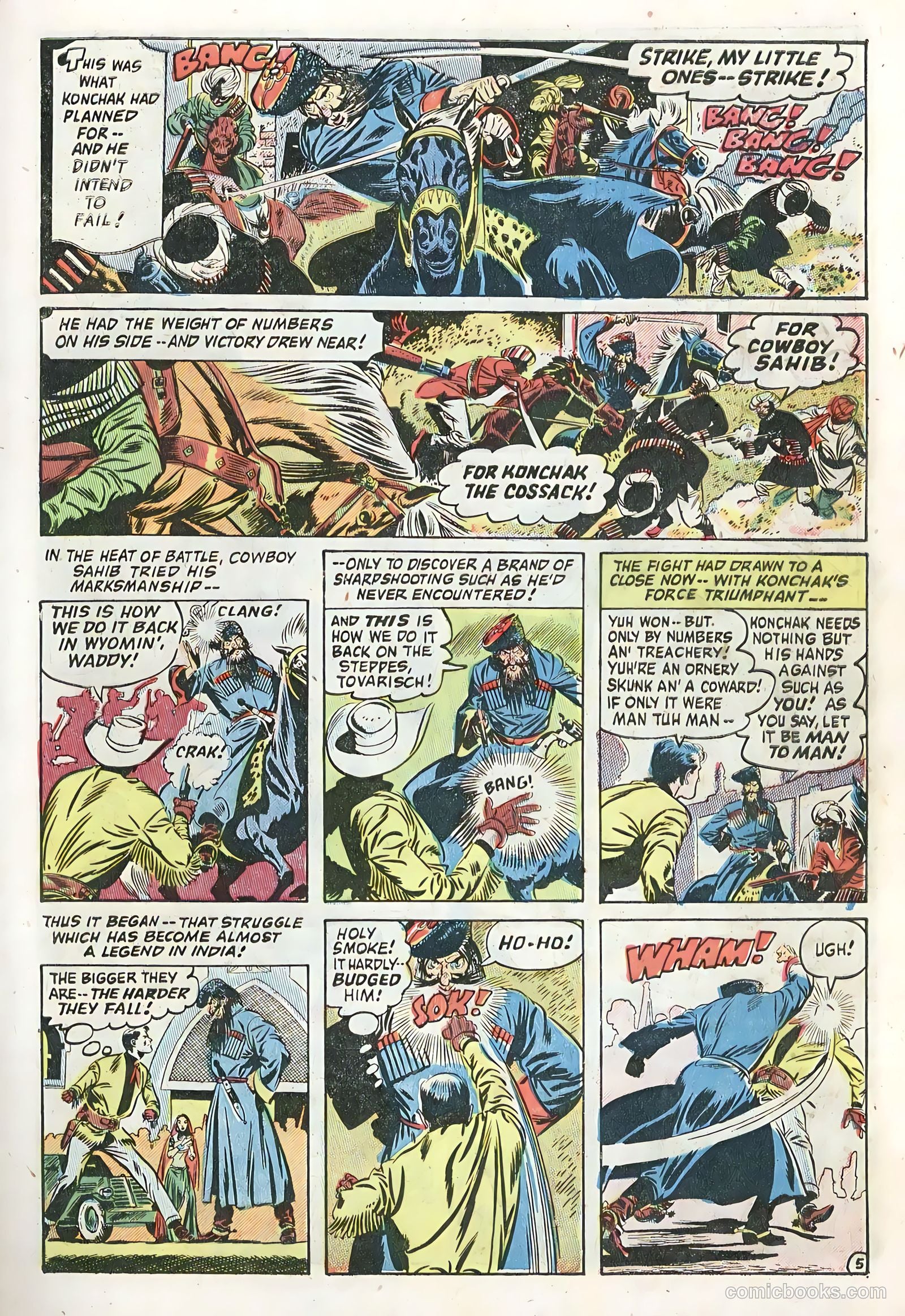 The Hooded Horseman #27 (1953) — page 7 of 36