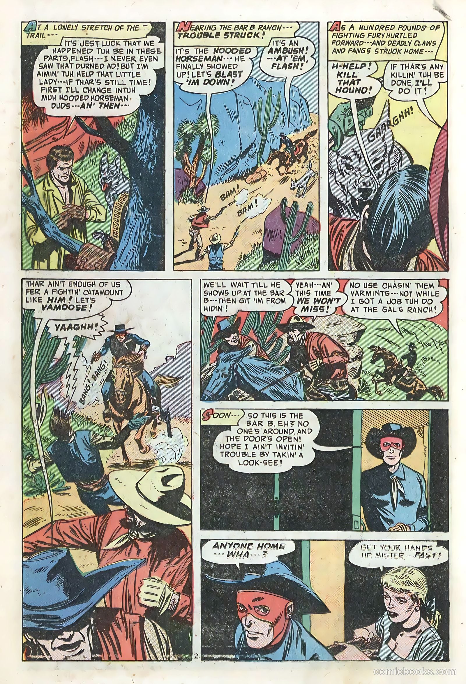 The Hooded Horseman #27 (1953) — page 18 of 36