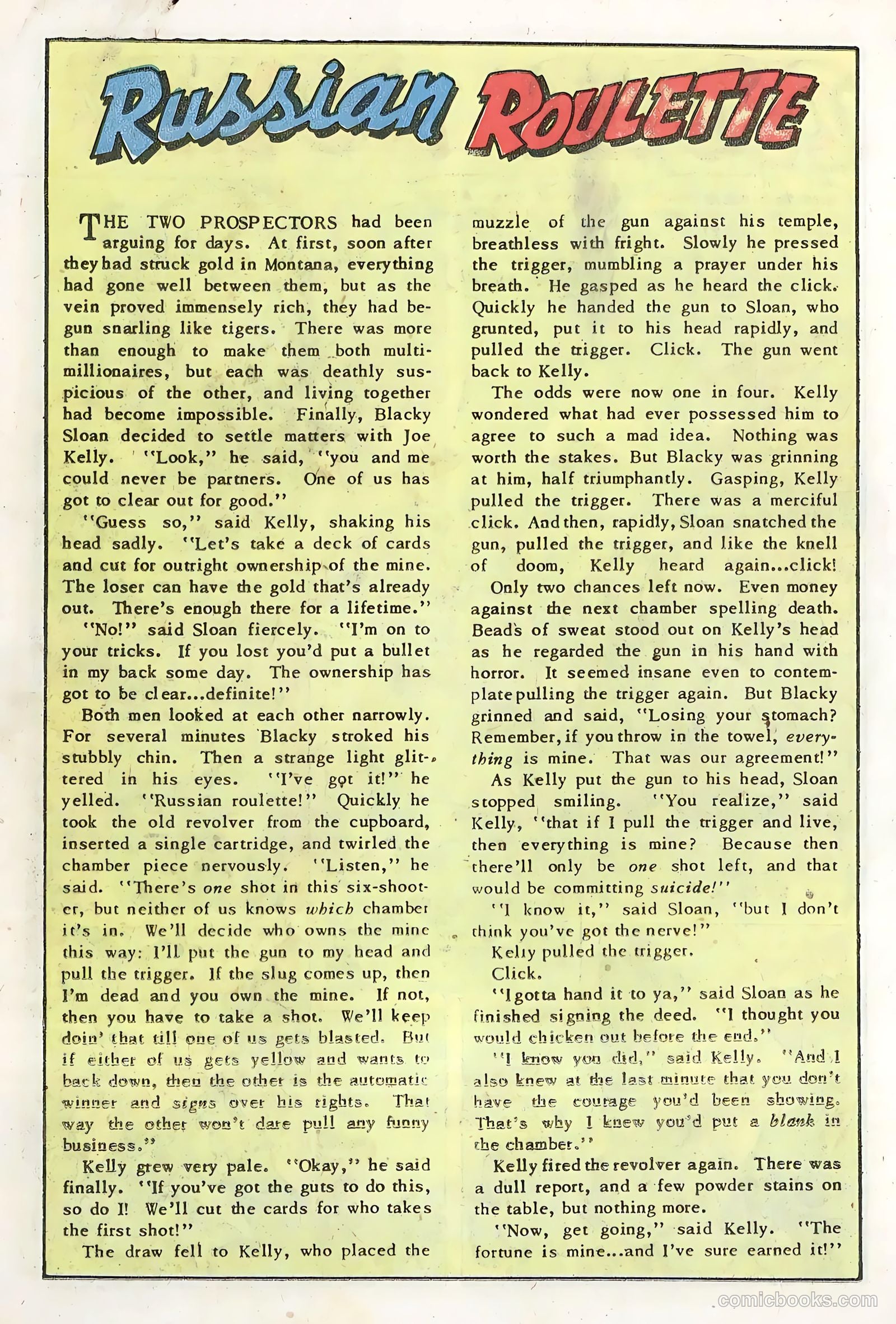 The Hooded Horseman #27 (1953) — page 26 of 36