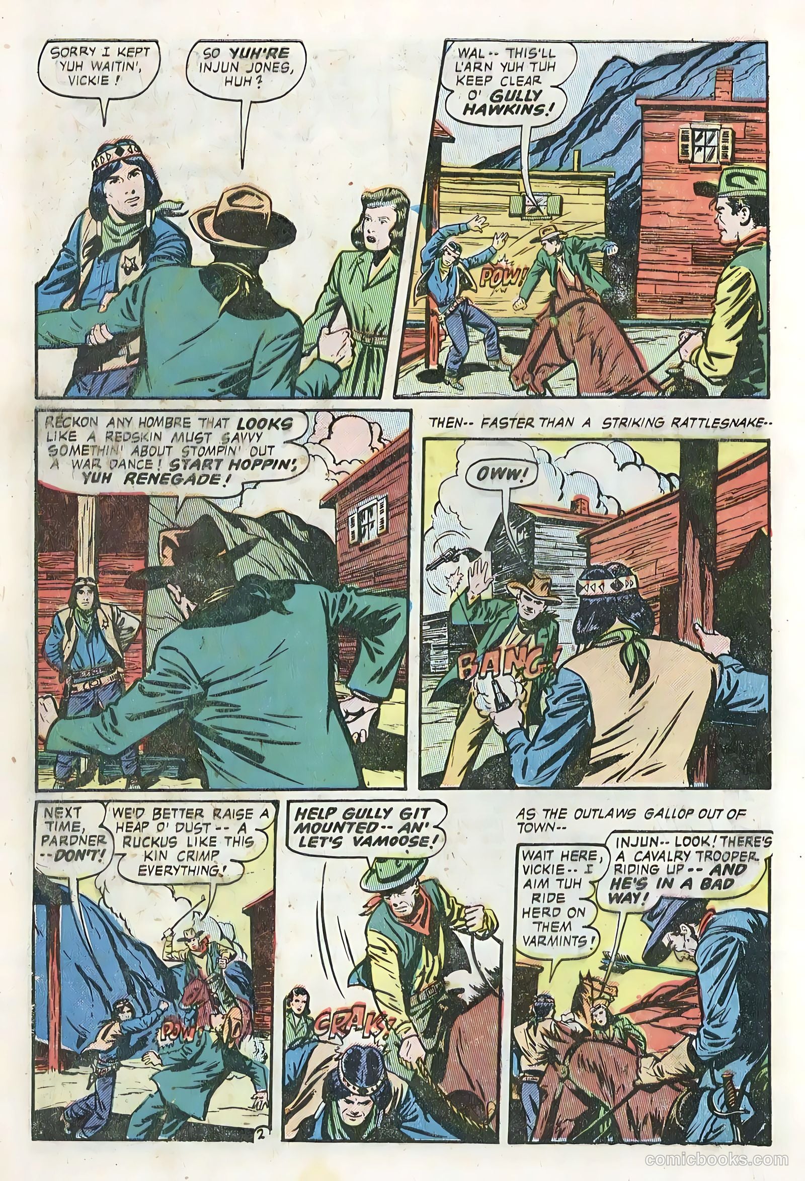 The Hooded Horseman #27 (1953) — page 28 of 36