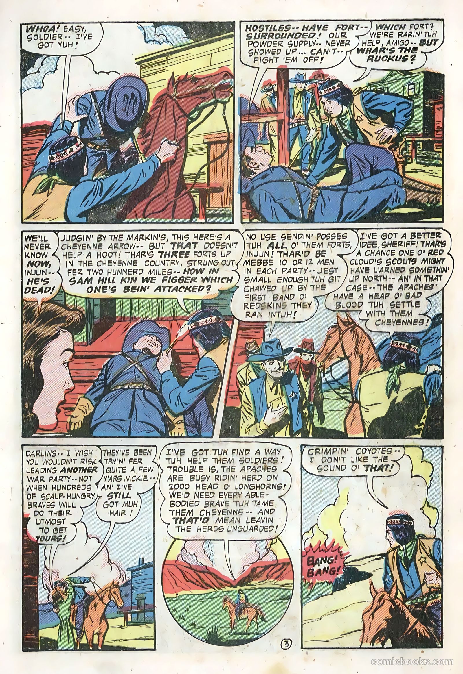 The Hooded Horseman #27 (1953) — page 29 of 36