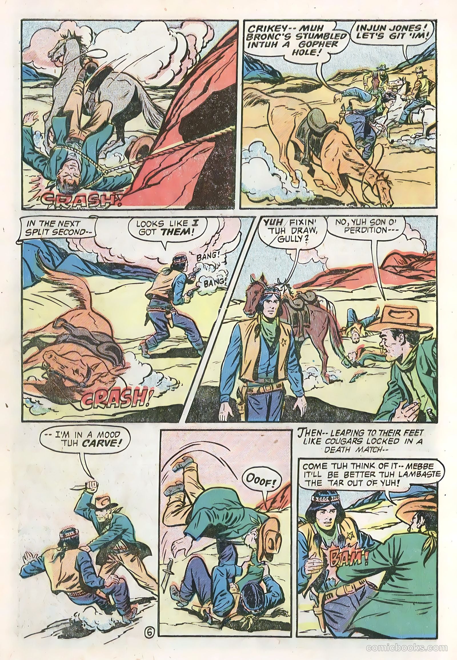 The Hooded Horseman #27 (1953) — page 32 of 36