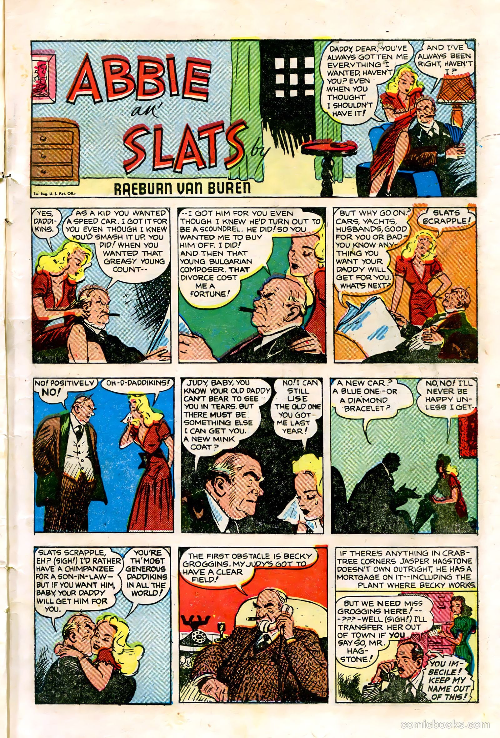 Abbie an' Slats #3 (1948) — page 3 of 36