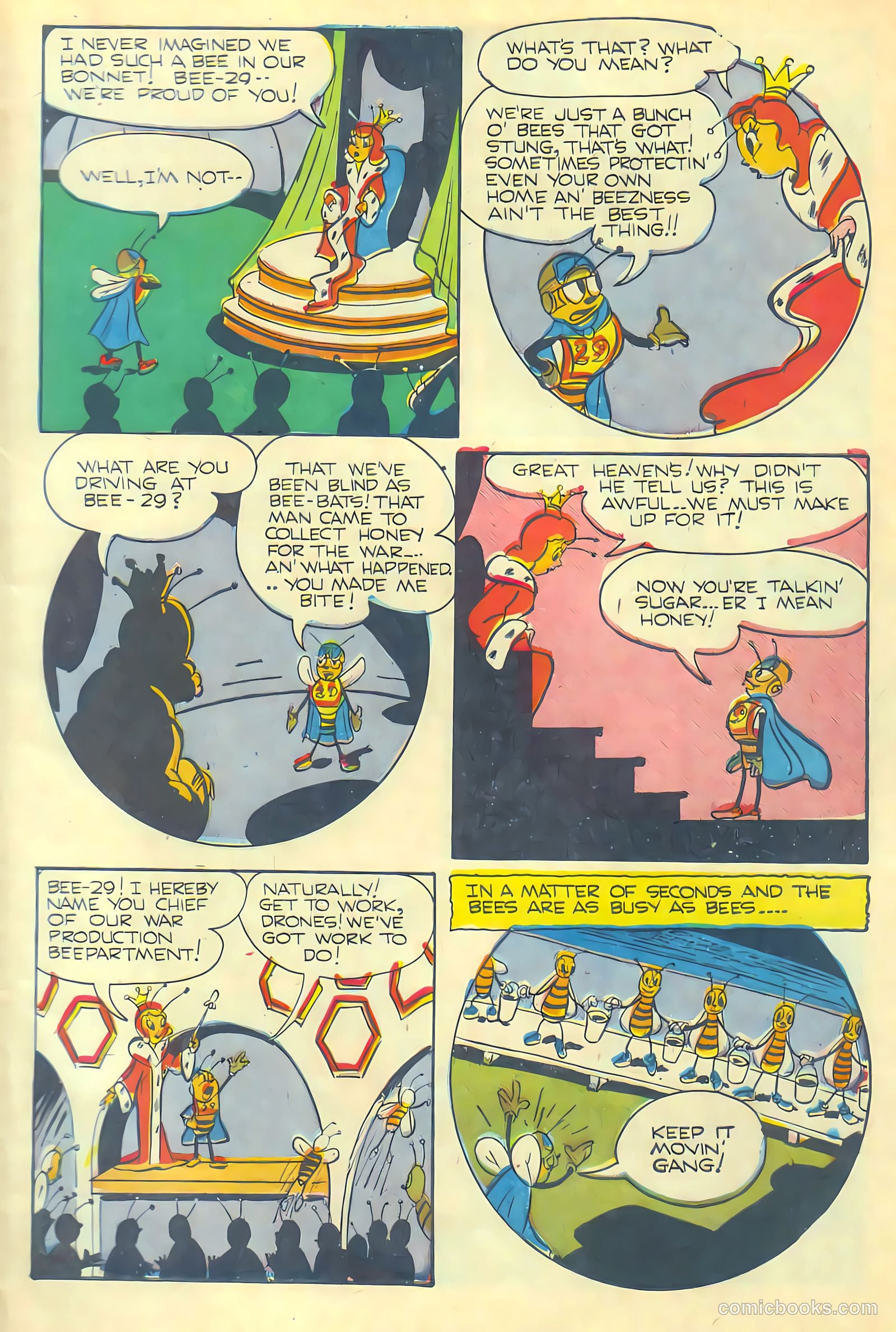 Bee 29 the Bombardier #1 (1945) — page 7 of 48