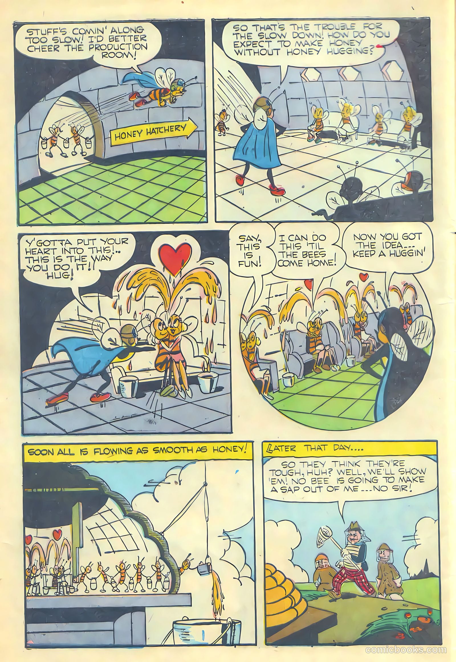 Bee 29 the Bombardier #1 (1945) — page 8 of 48