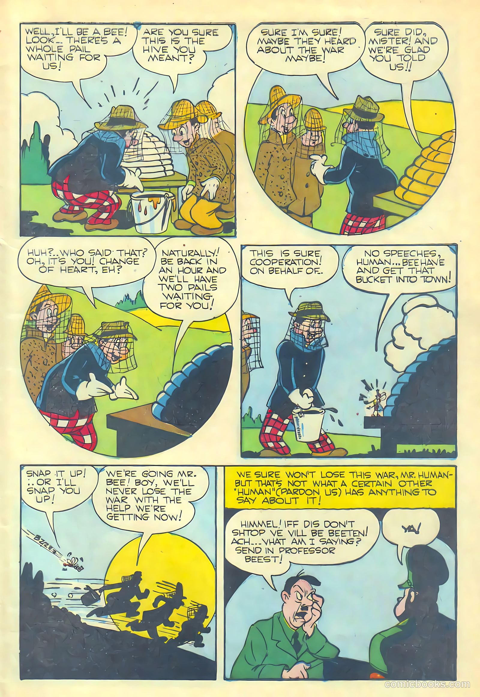 Bee 29 the Bombardier #1 (1945) — page 9 of 48