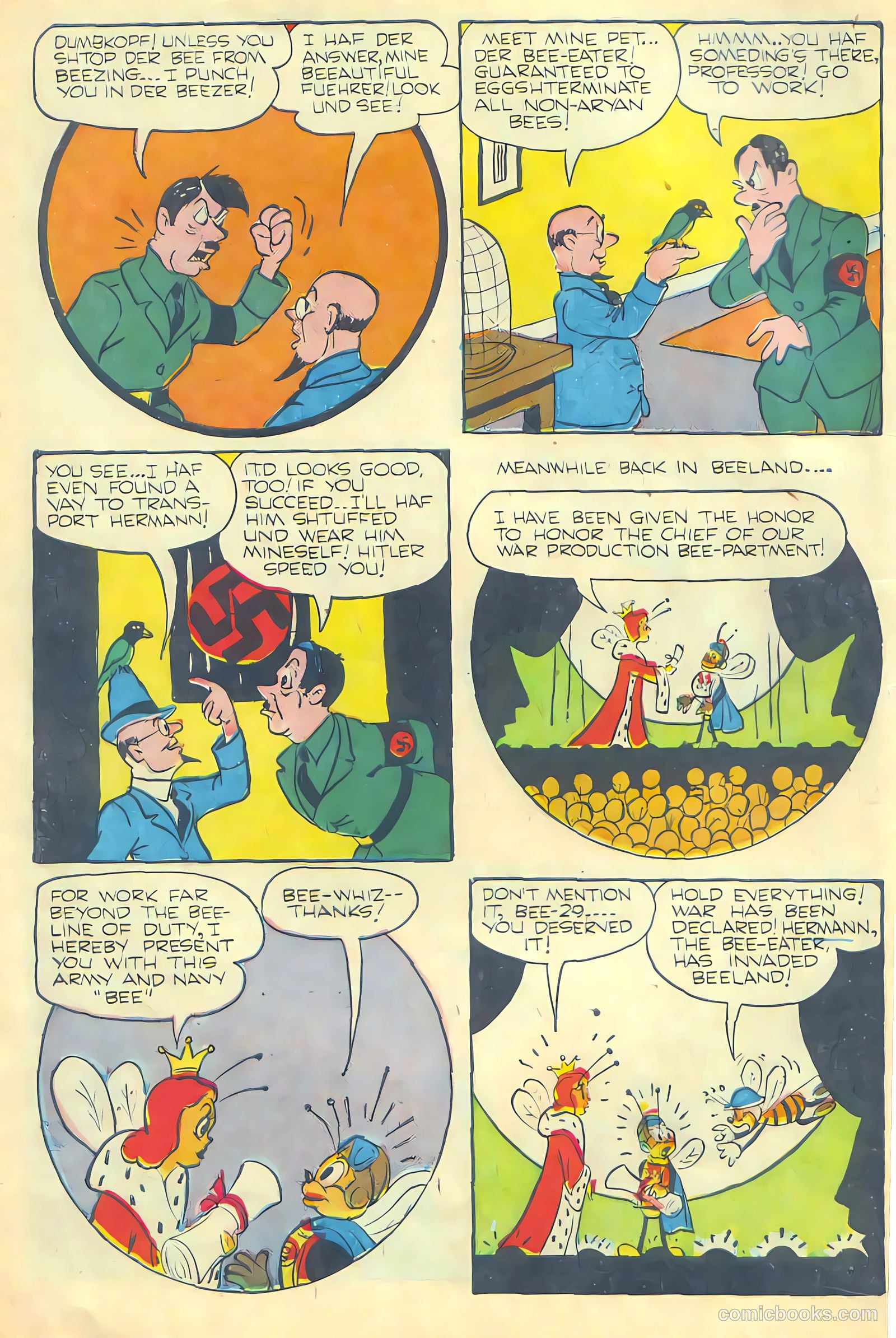Bee 29 the Bombardier #1 (1945) — page 10 of 48