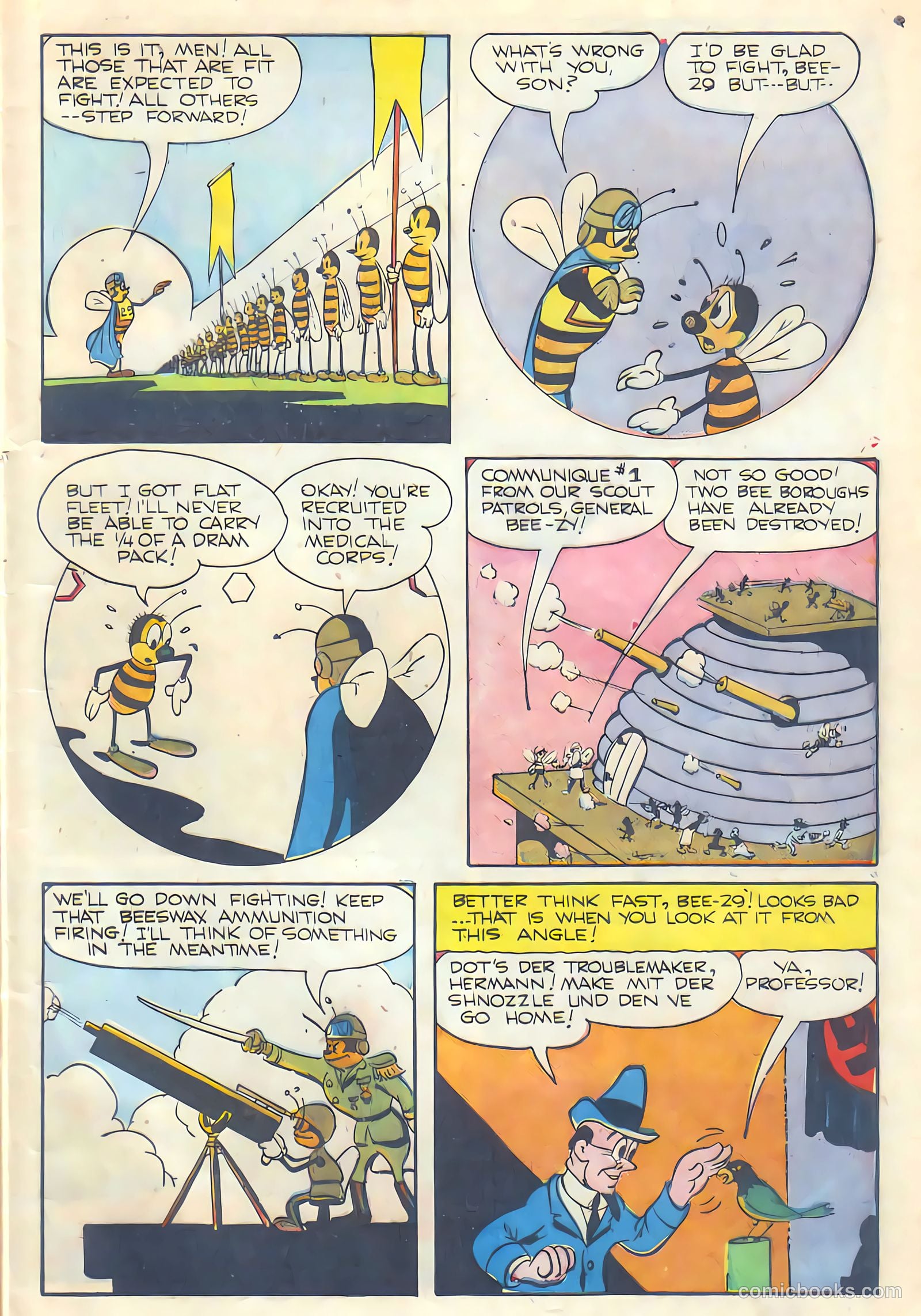 Bee 29 the Bombardier #1 (1945) — page 11 of 48