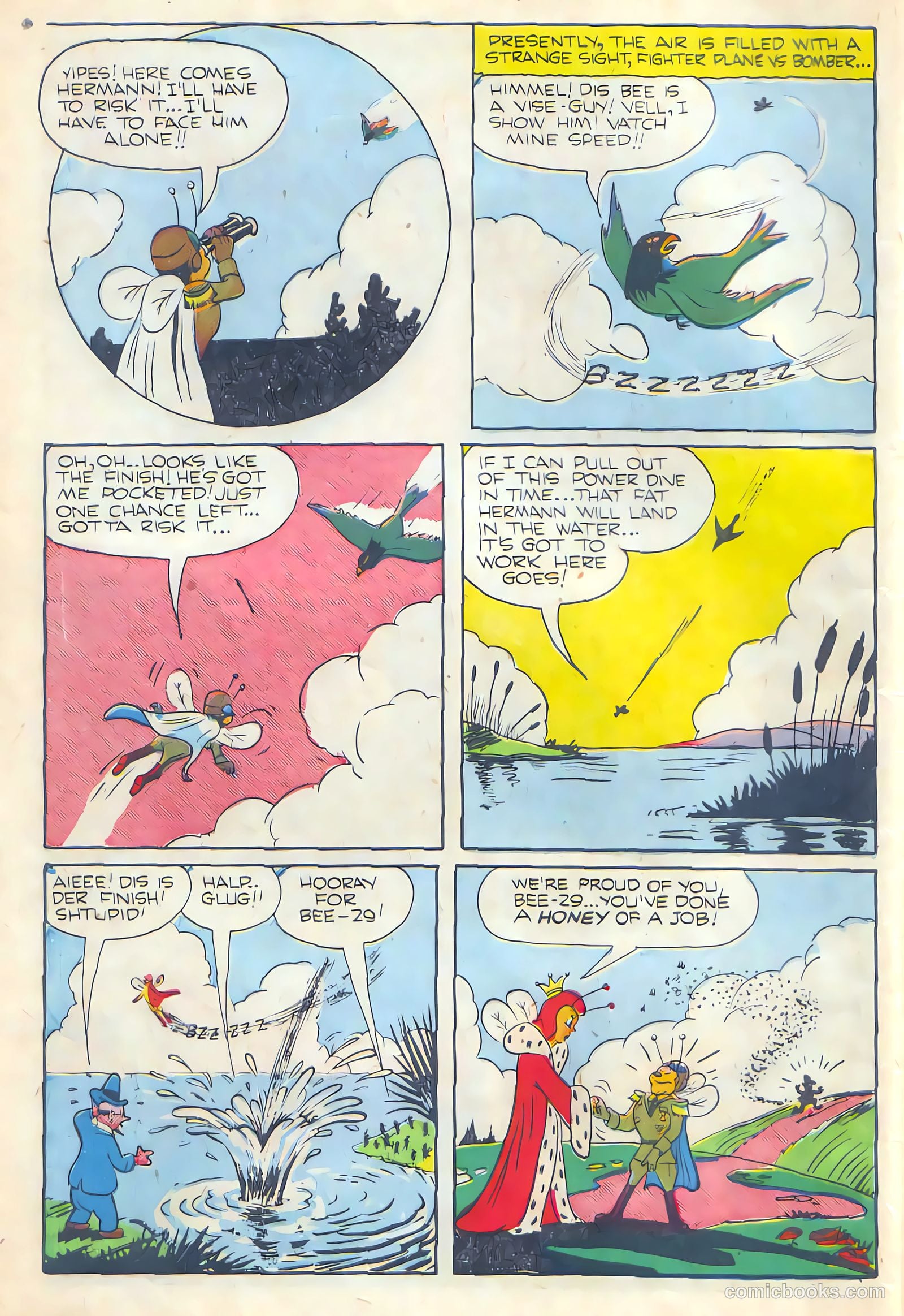 Bee 29 the Bombardier #1 (1945) — page 12 of 48