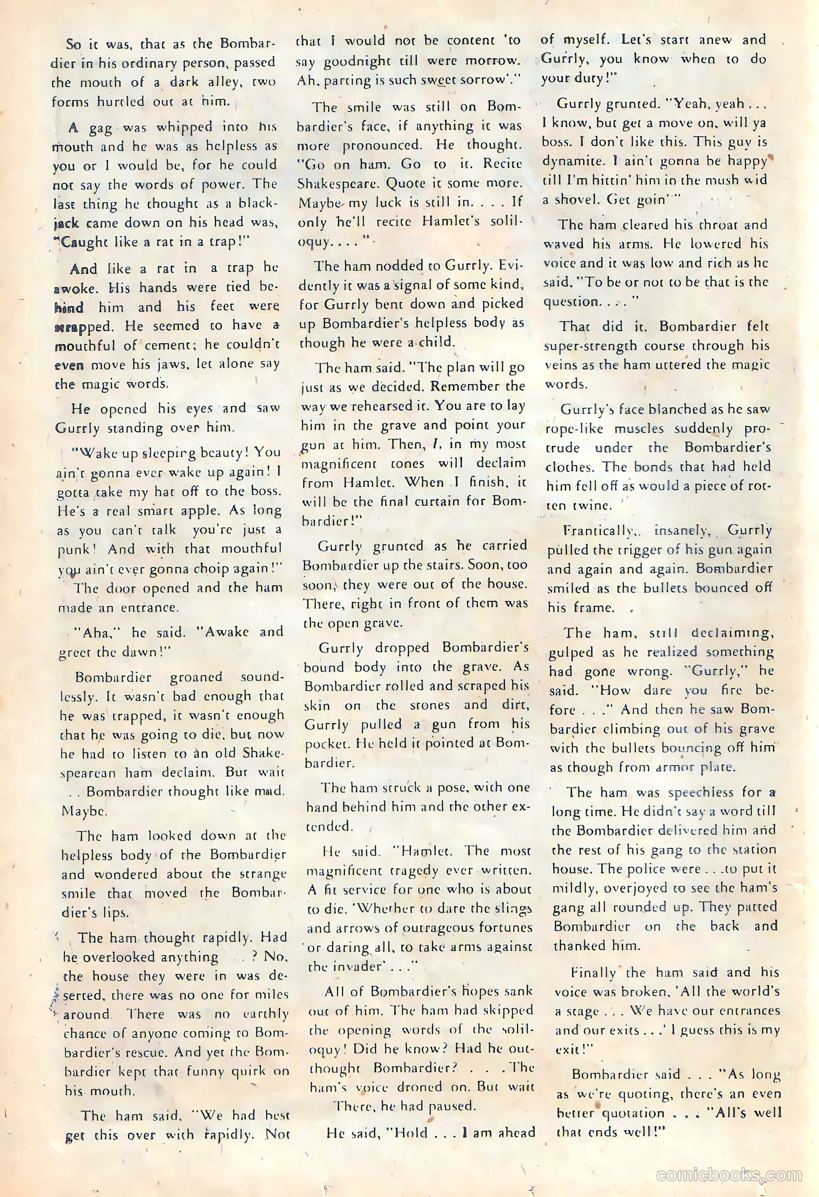 Bee 29 the Bombardier #1 (1945) — page 32 of 48