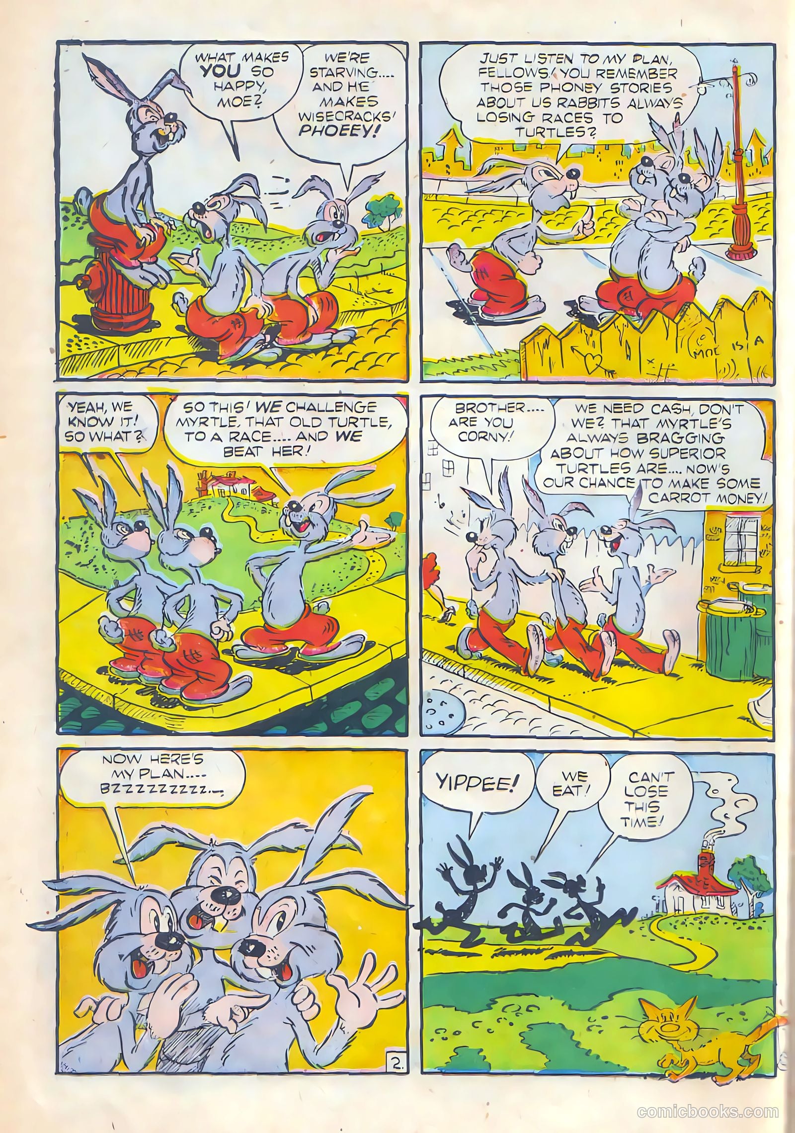 Bee 29 the Bombardier #1 (1945) — page 34 of 48