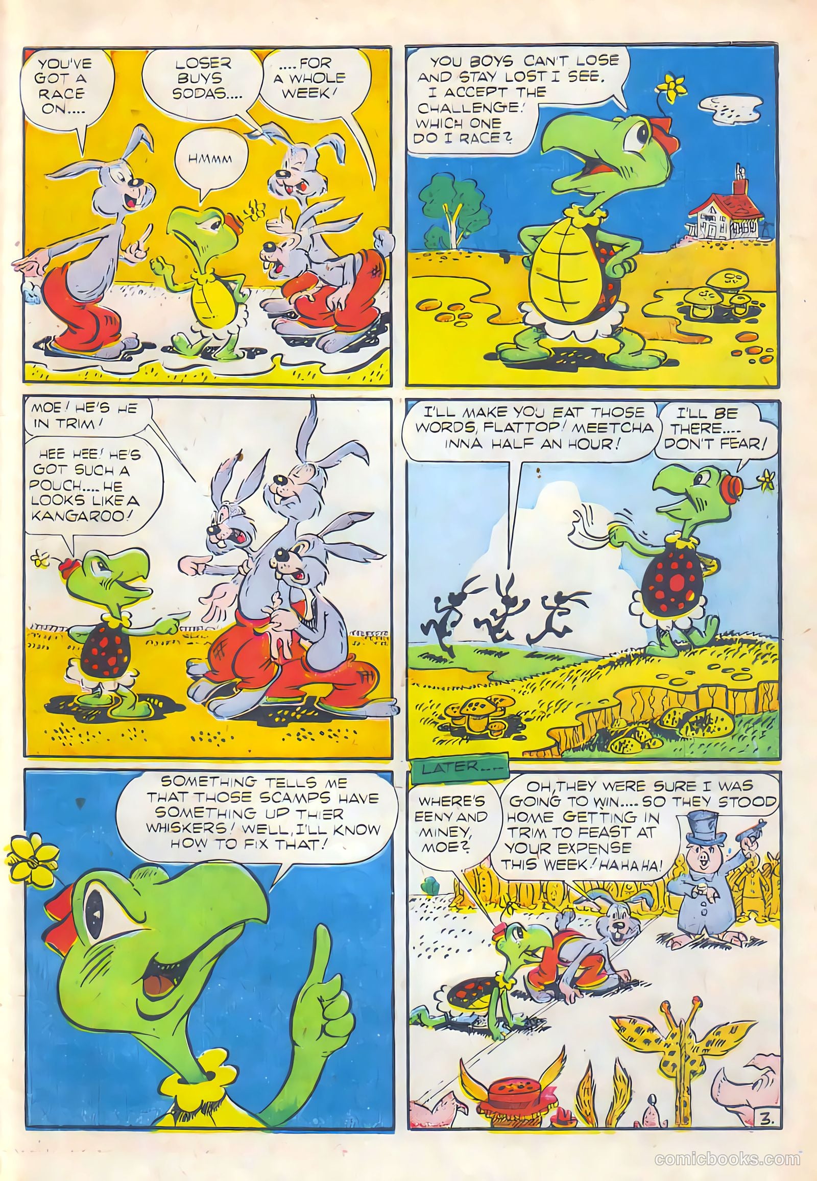 Bee 29 the Bombardier #1 (1945) — page 35 of 48