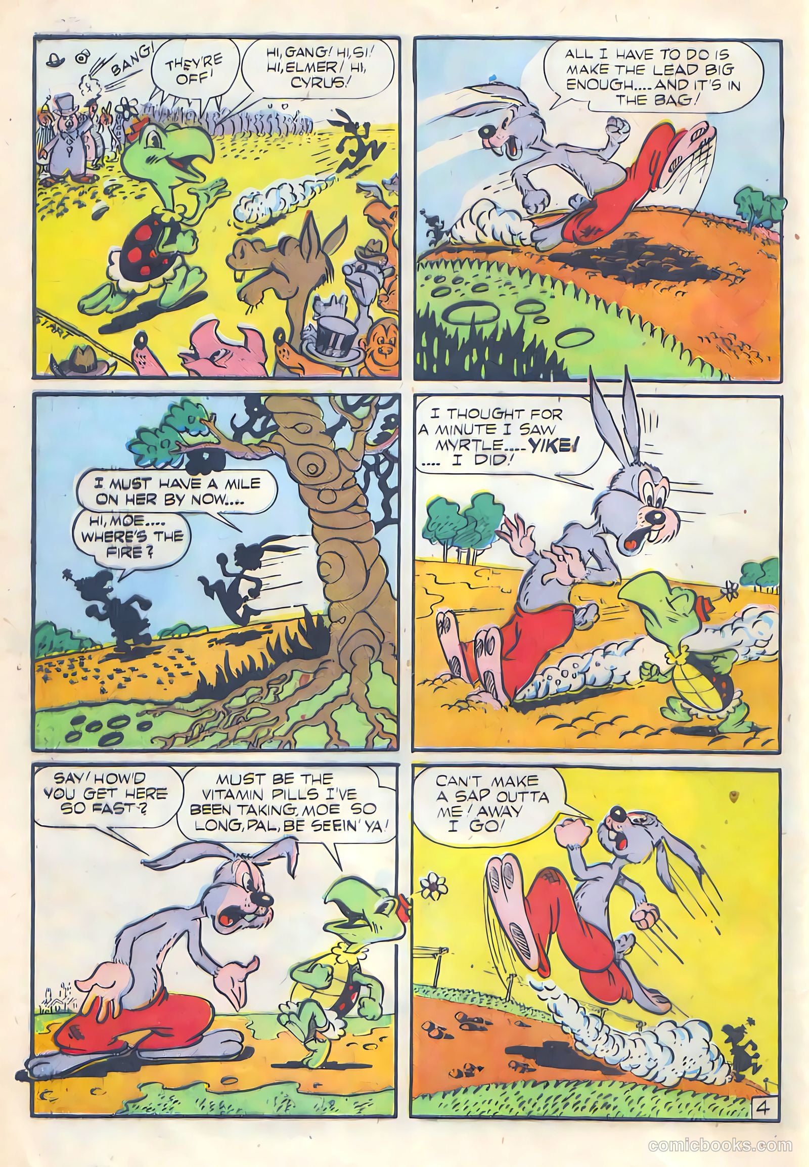 Bee 29 the Bombardier #1 (1945) — page 36 of 48