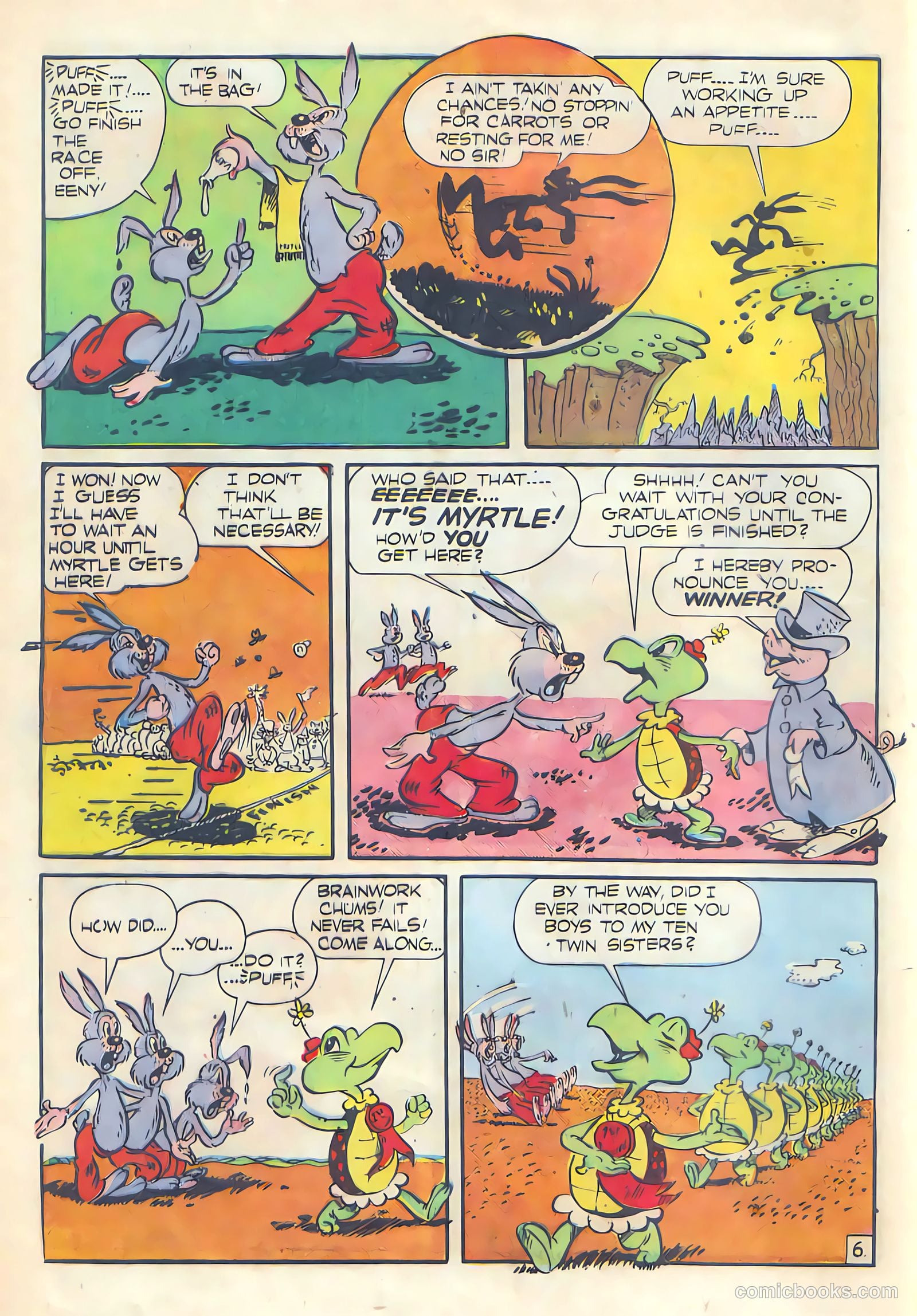 Bee 29 the Bombardier #1 (1945) — page 38 of 48