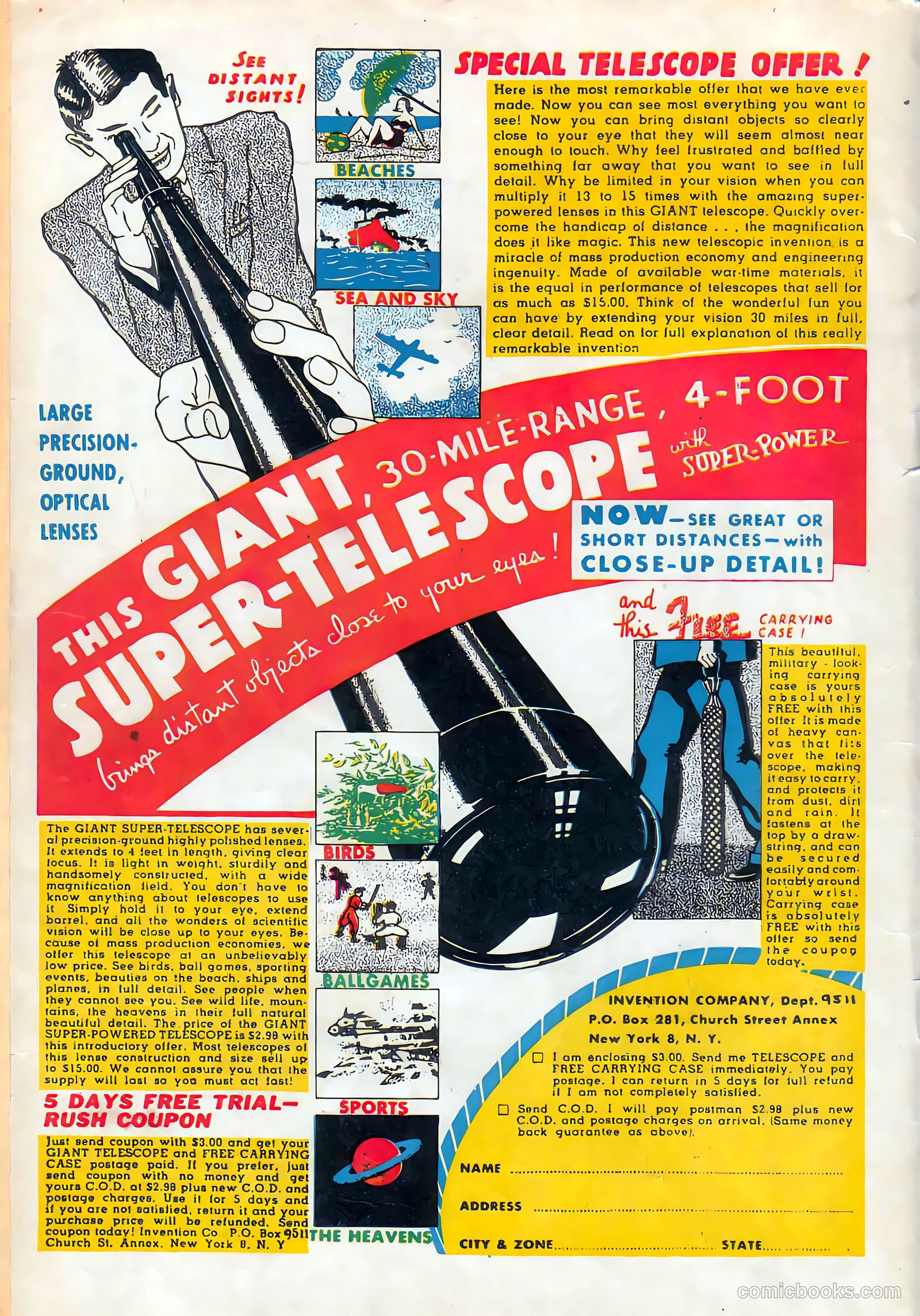 Bee 29 the Bombardier #1 (1945) — page 48 of 48