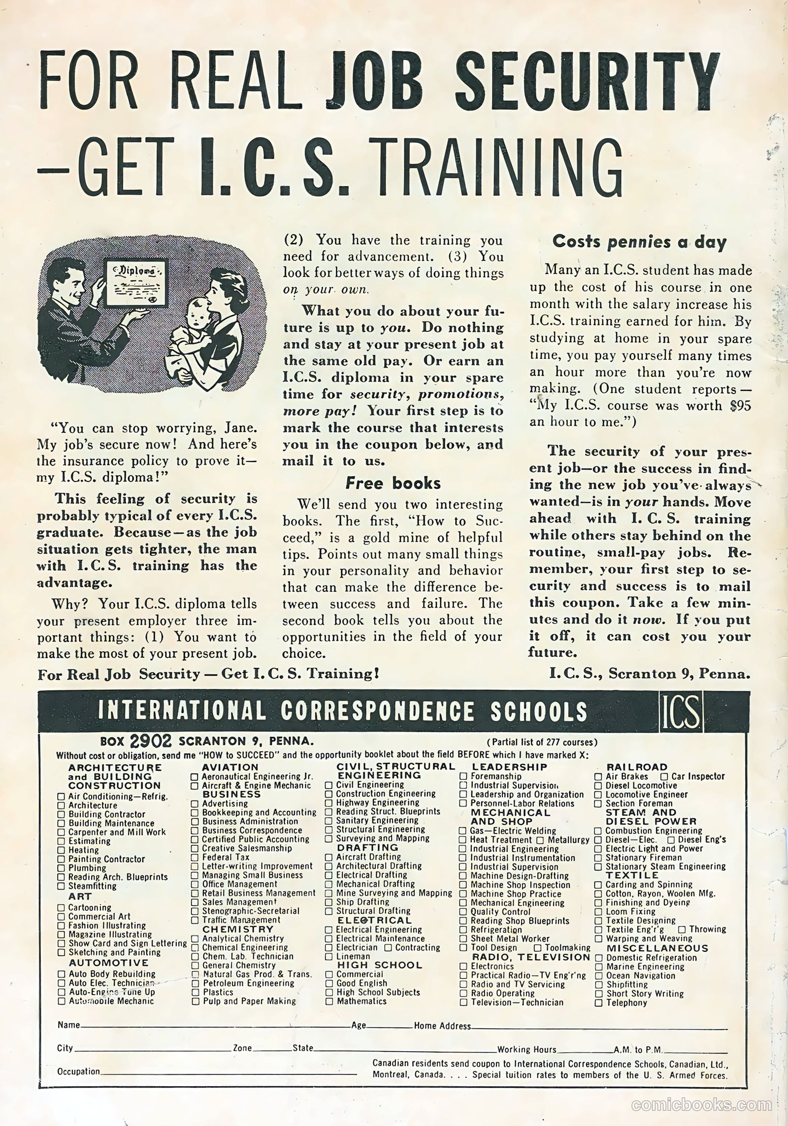 The Informer #3 (1954) — page 36 of 36