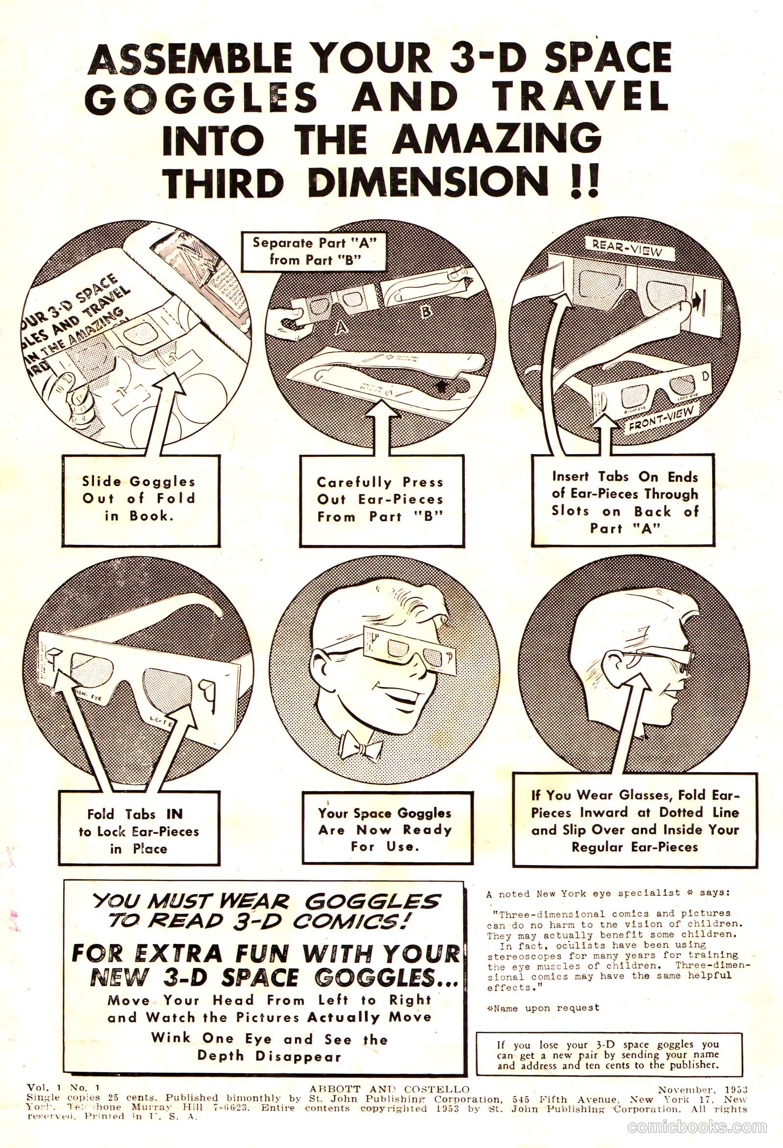Abbott and Costello 3-D #1 (1953) — page 2 of 36