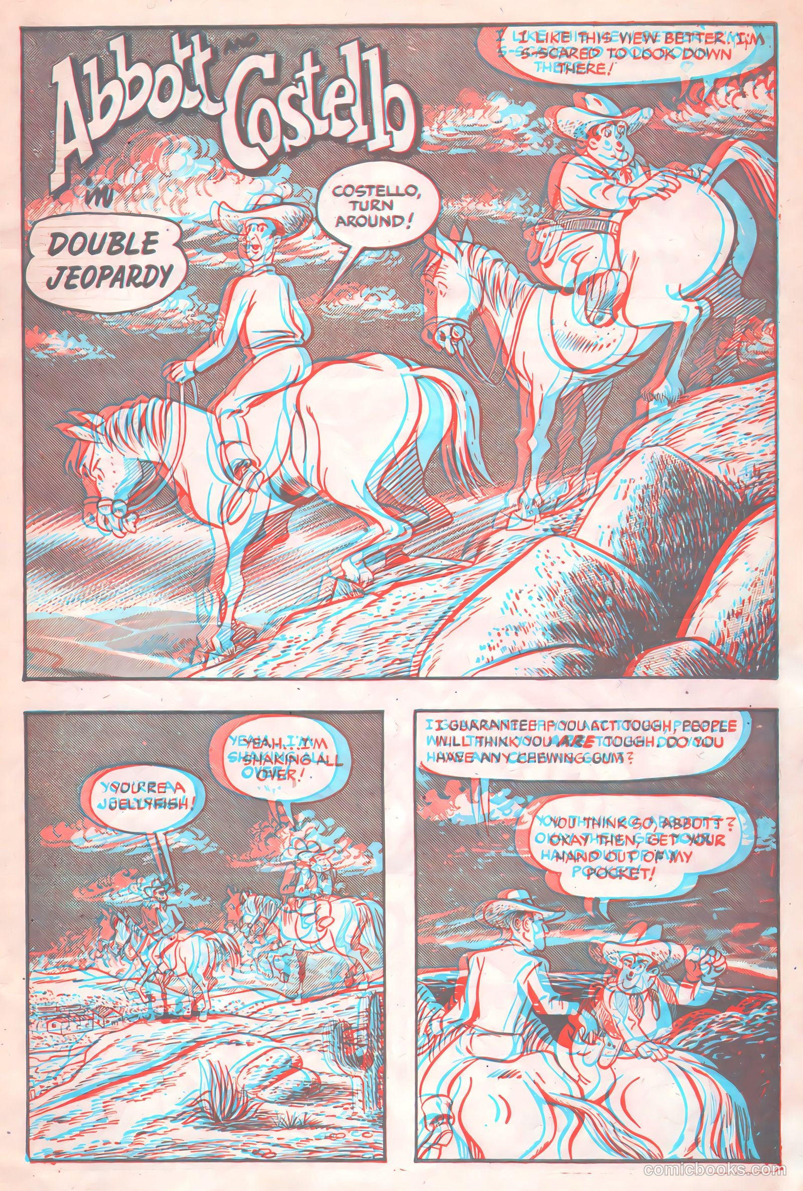 Abbott and Costello 3-D #1 (1953) — page 3 of 36