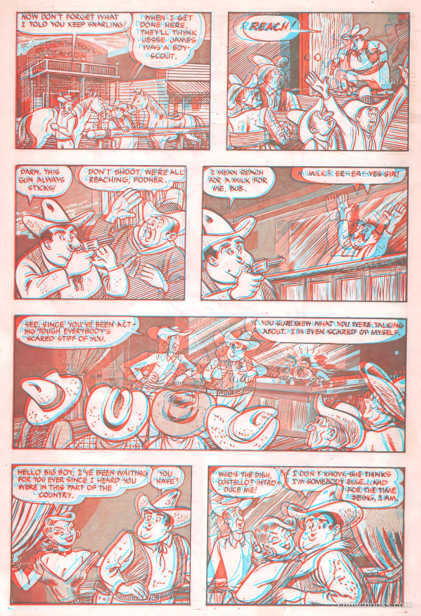 Abbott and Costello 3-D #1 (1953) — page 4 of 36