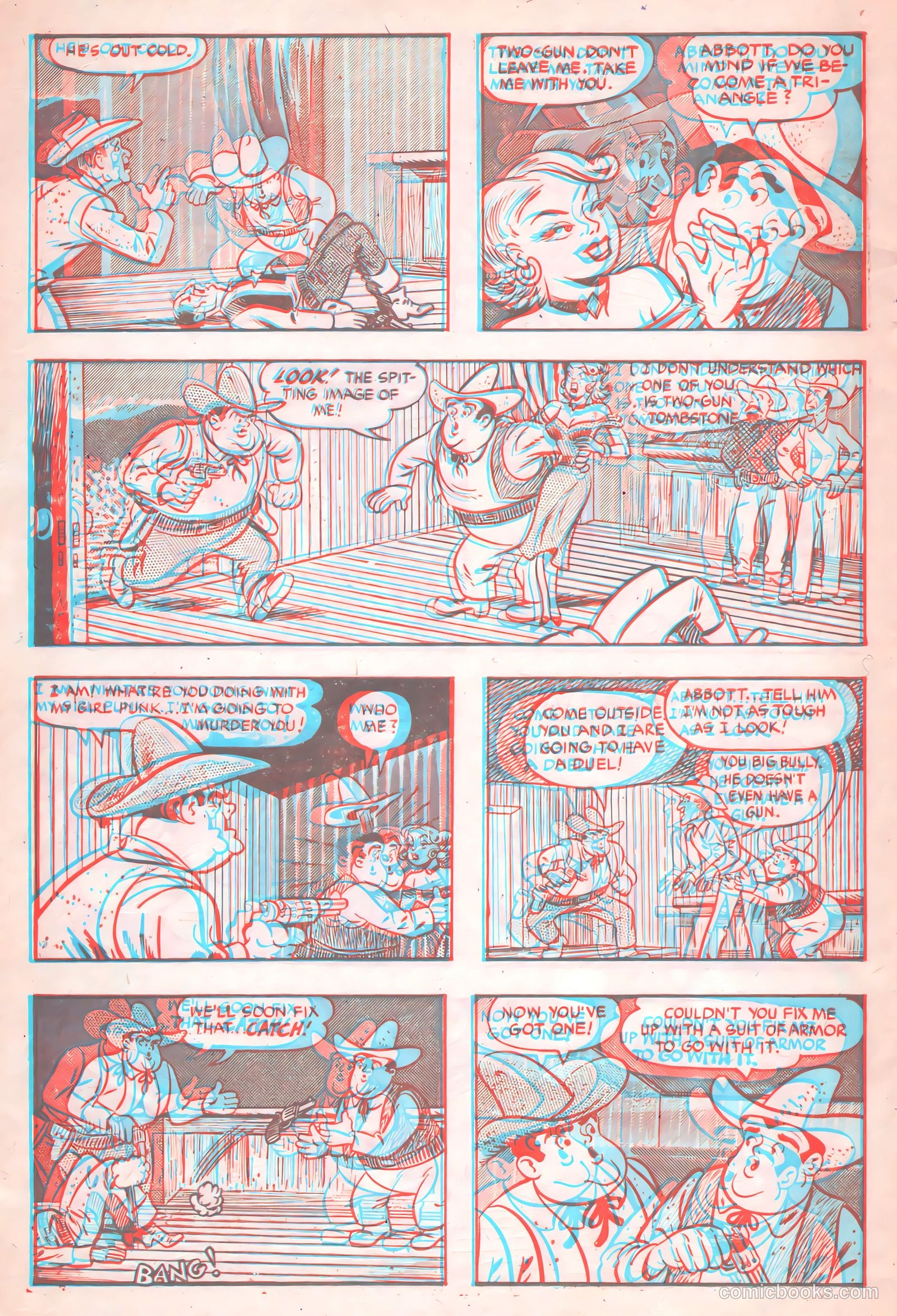 Abbott and Costello 3-D #1 (1953) — page 6 of 36