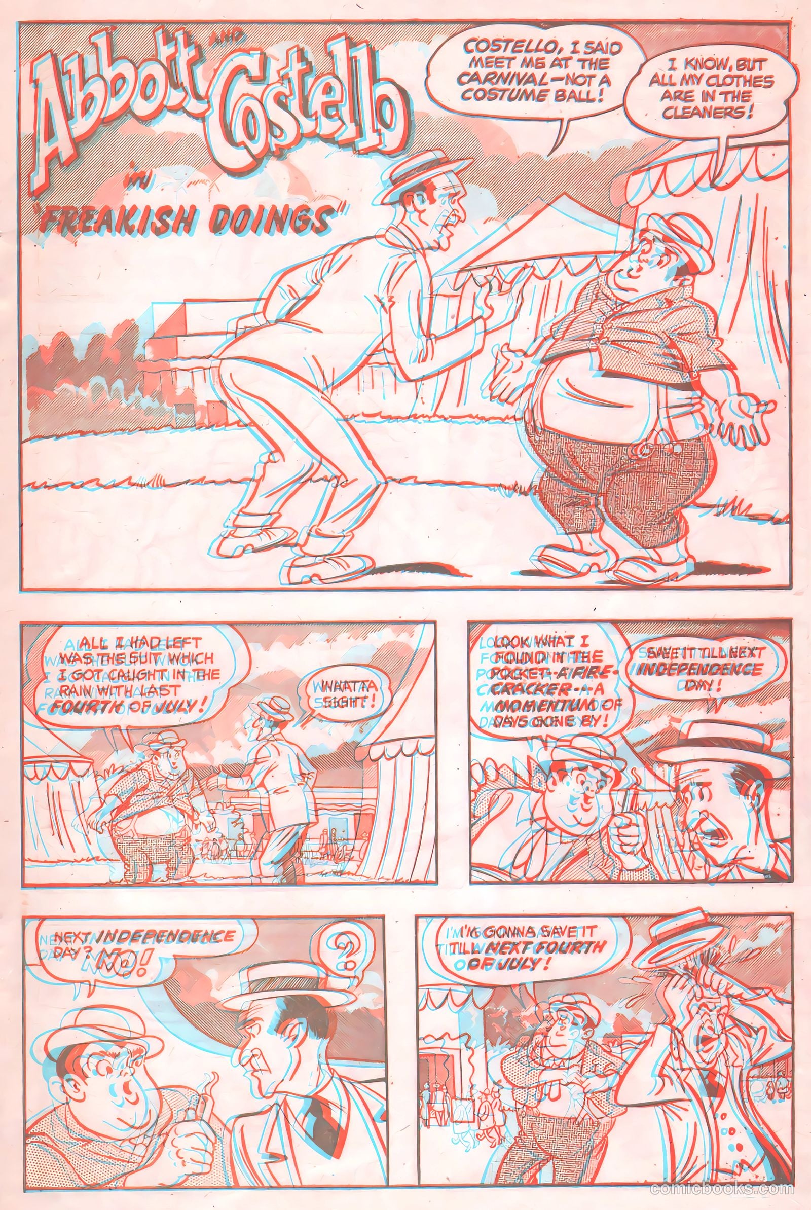 Abbott and Costello 3-D #1 (1953) — page 9 of 36