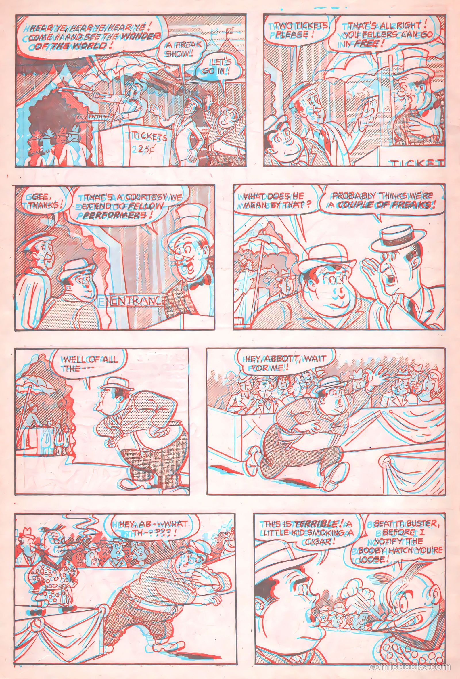 Abbott and Costello 3-D #1 (1953) — page 10 of 36