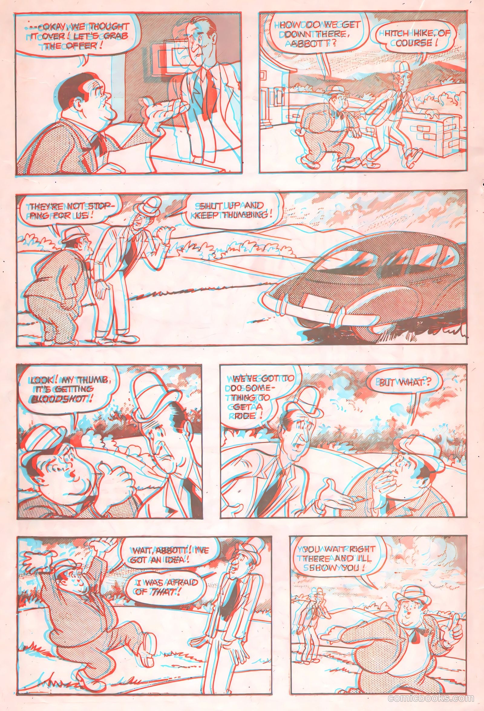 Abbott and Costello 3-D #1 (1953) — page 16 of 36
