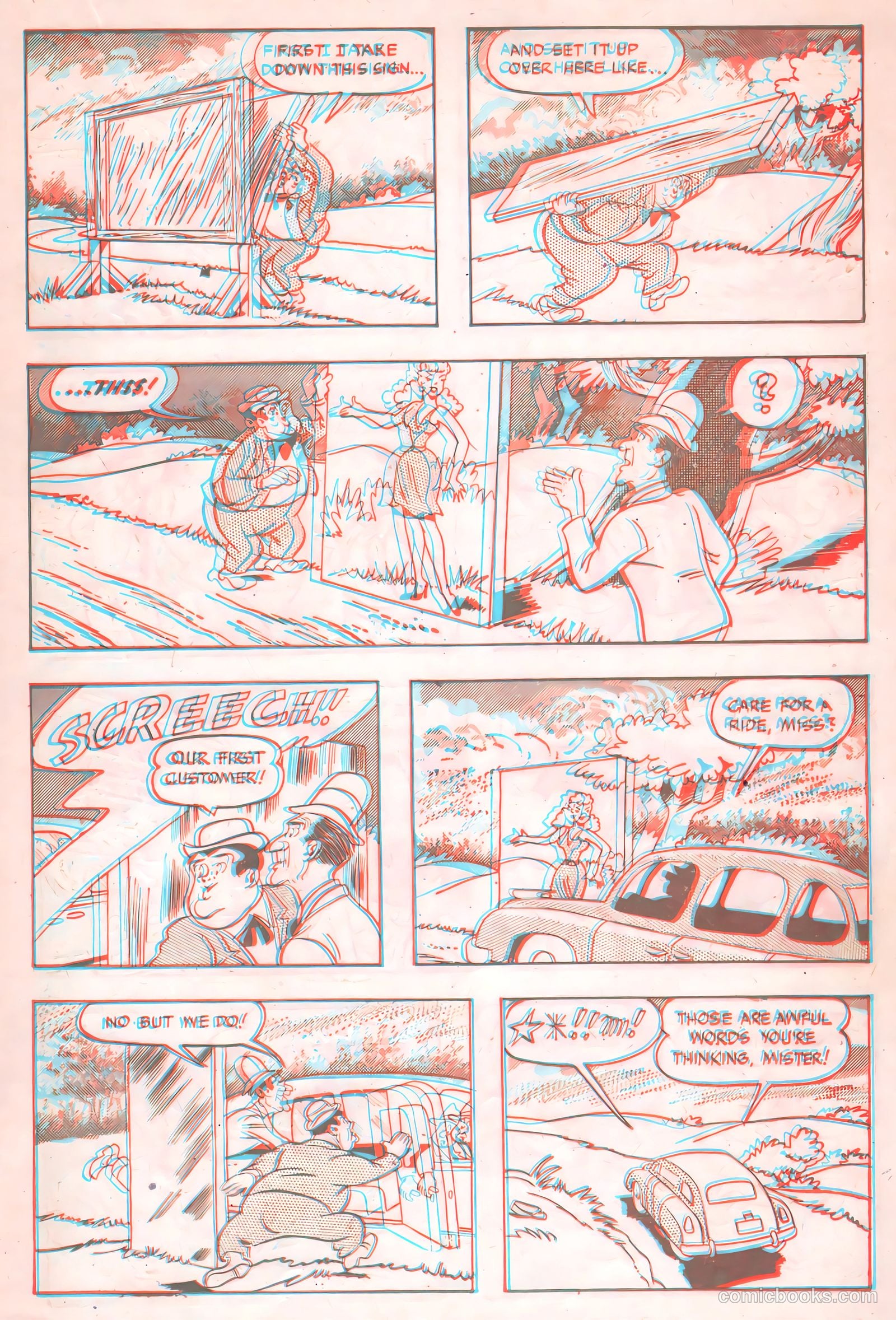 Abbott and Costello 3-D #1 (1953) — page 17 of 36