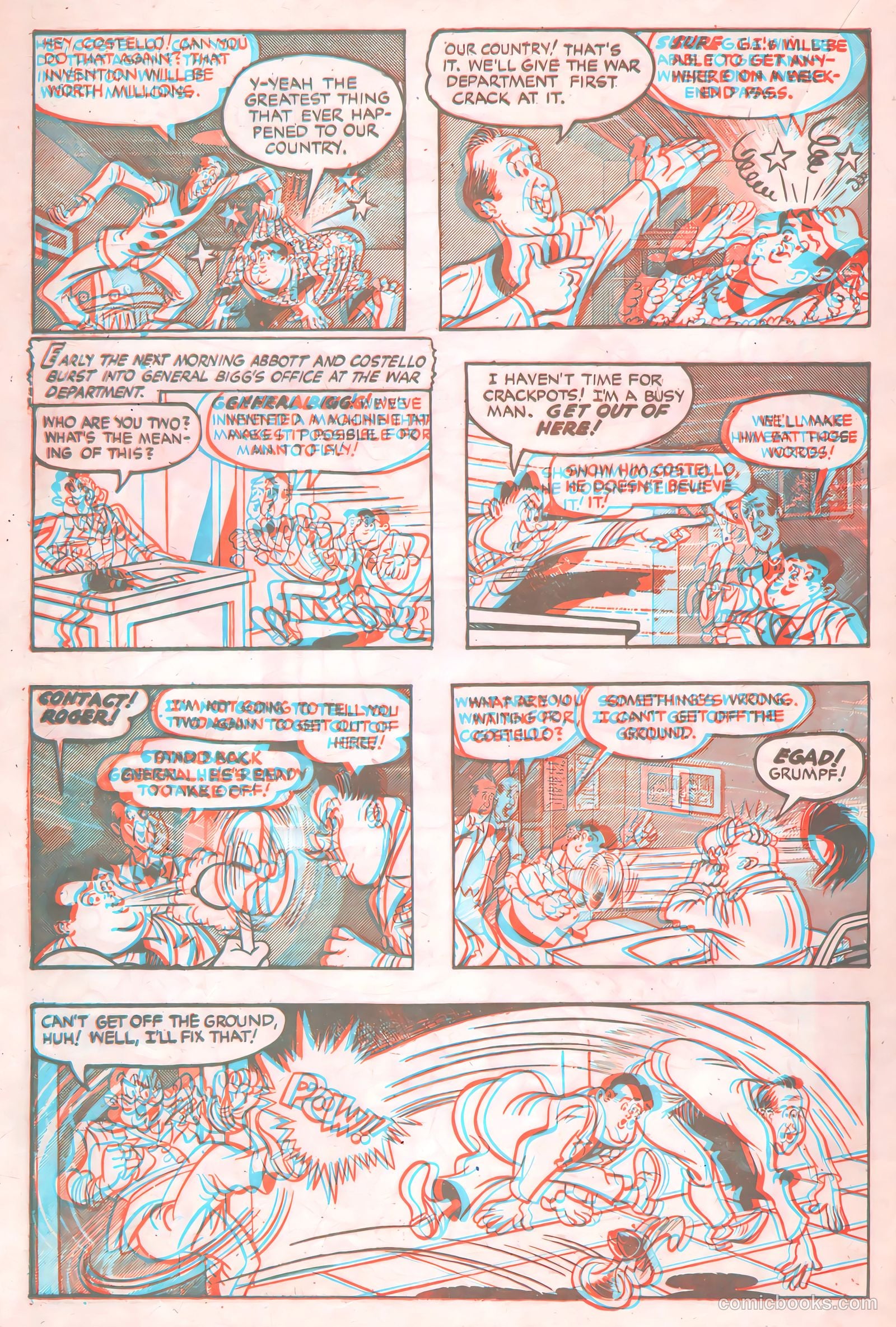 Abbott and Costello 3-D #1 (1953) — page 24 of 36