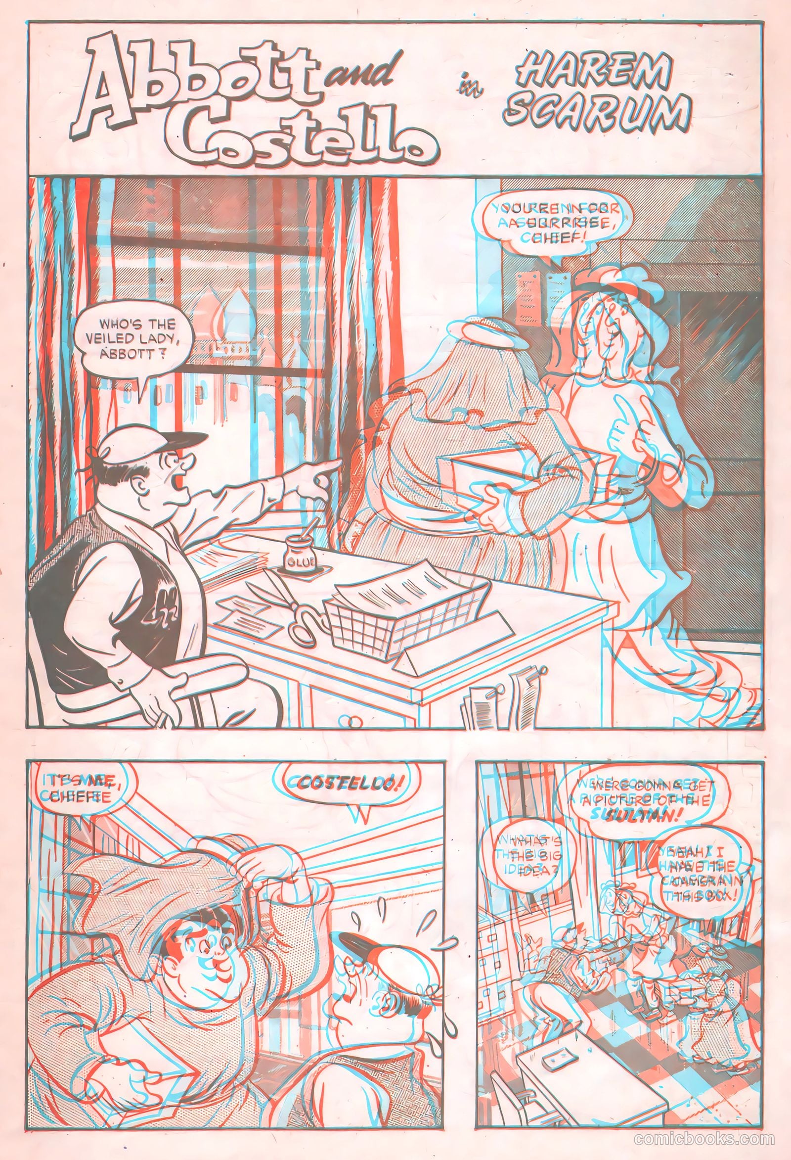 Abbott and Costello 3-D #1 (1953) — page 29 of 36