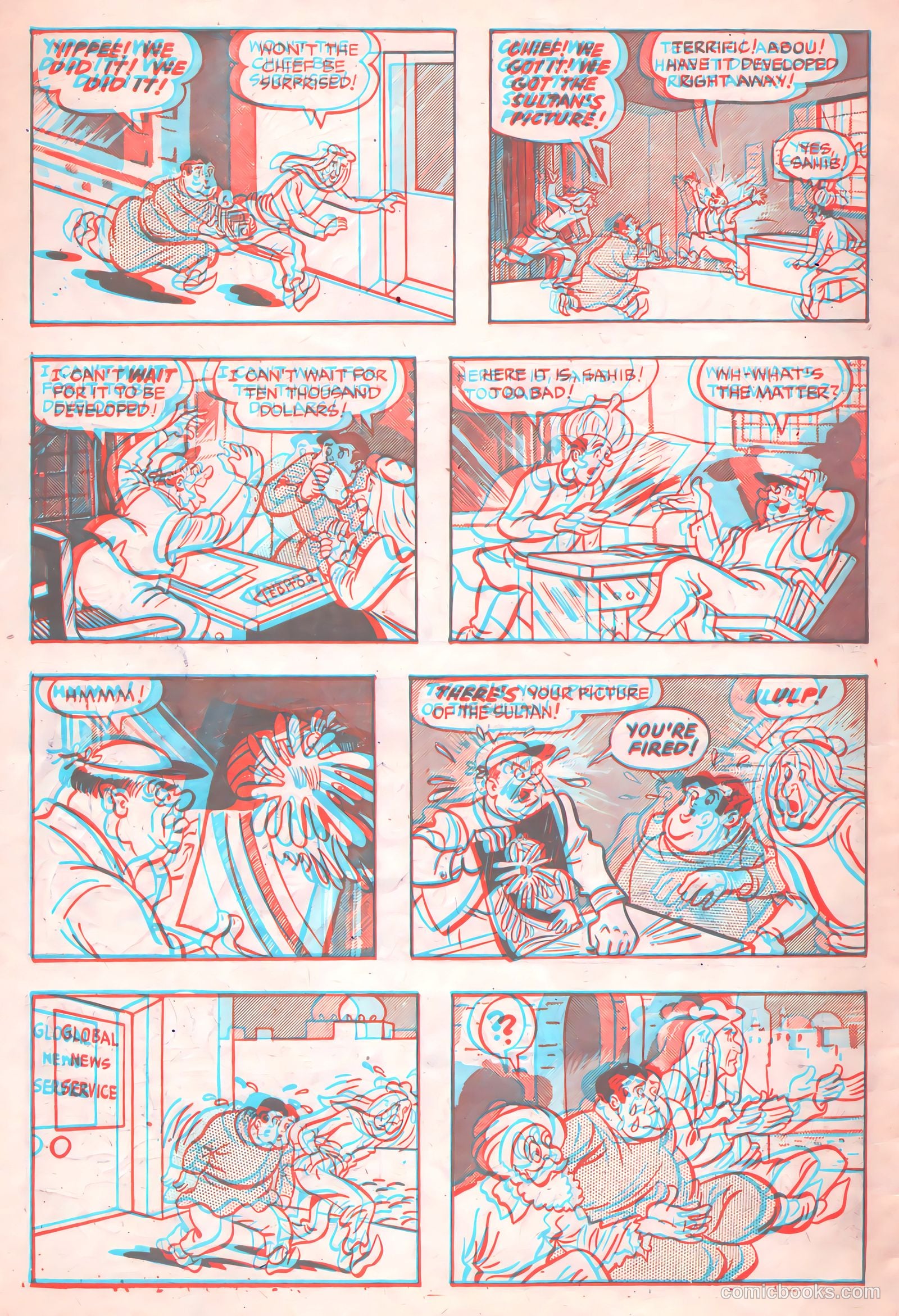 Abbott and Costello 3-D #1 (1953) — page 34 of 36