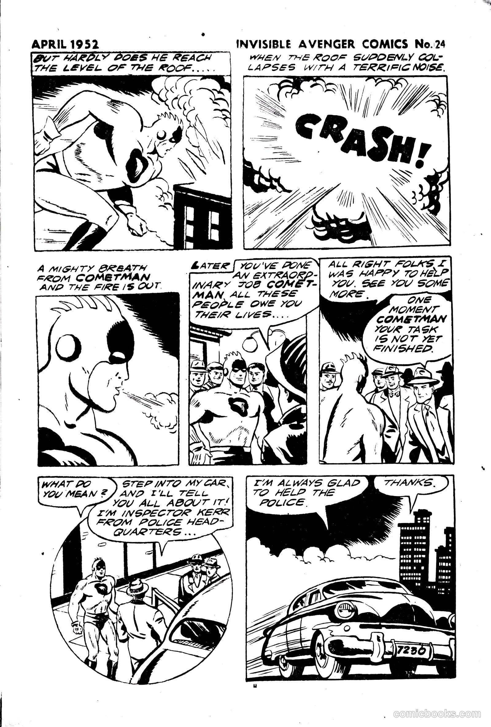 The Invisible Avenger #24 (1952) — page 11 of 24