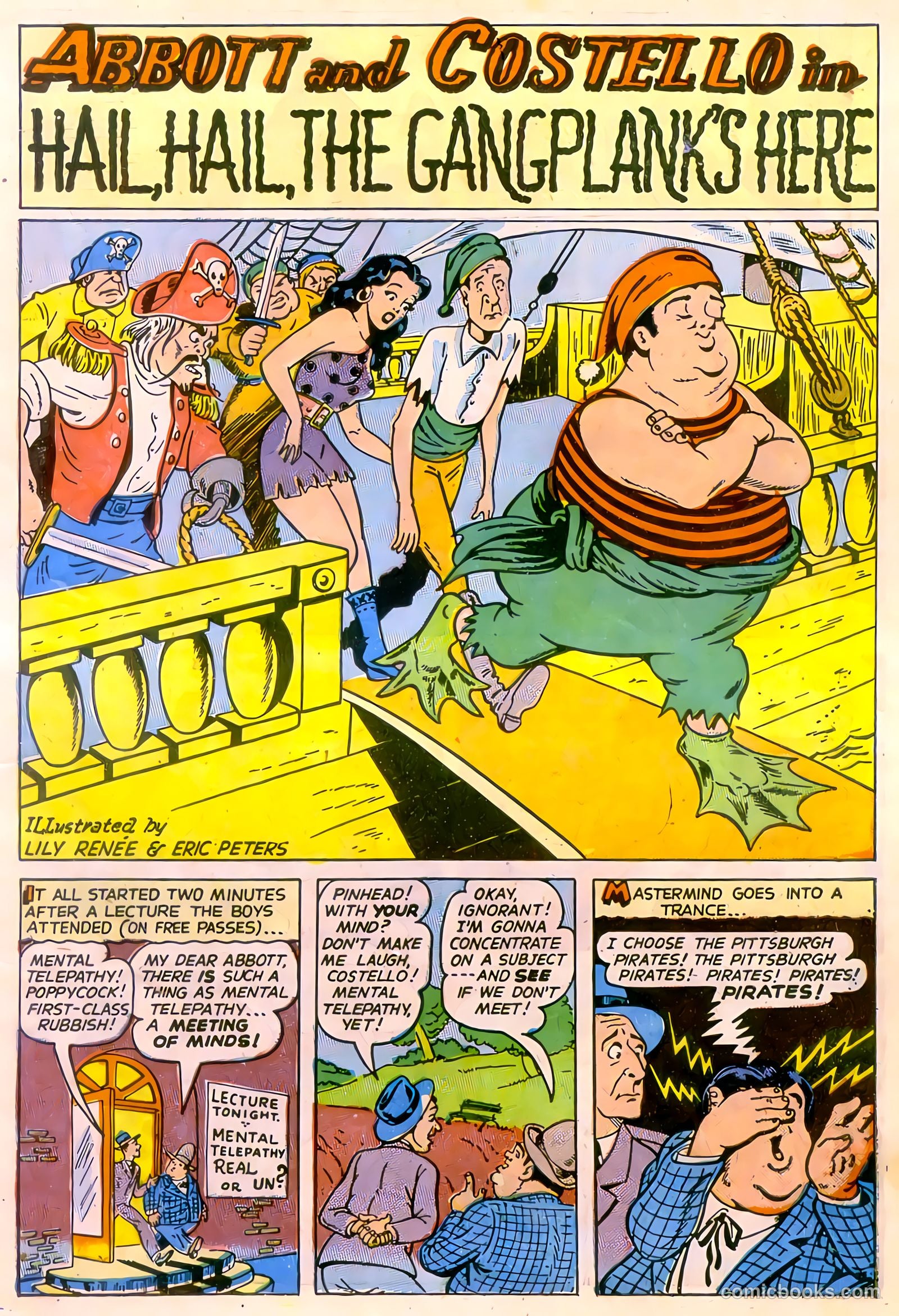 Abbott and Costello Comics #8 (1950) — page 3 of 36