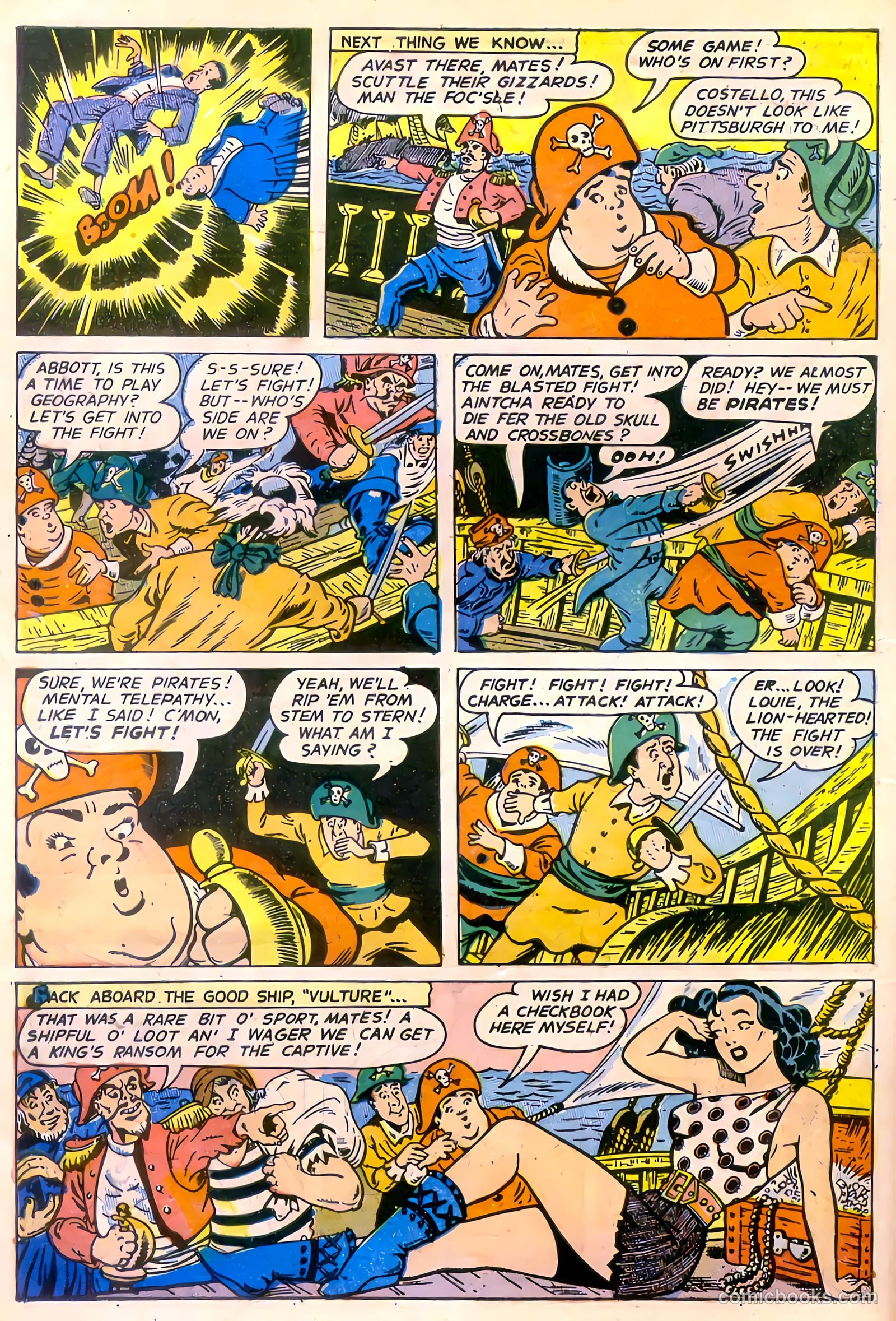 Abbott and Costello Comics #8 (1950) — page 4 of 36