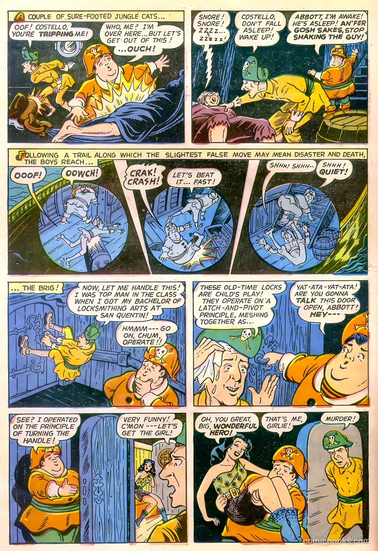 Abbott and Costello Comics #8 (1950) — page 6 of 36