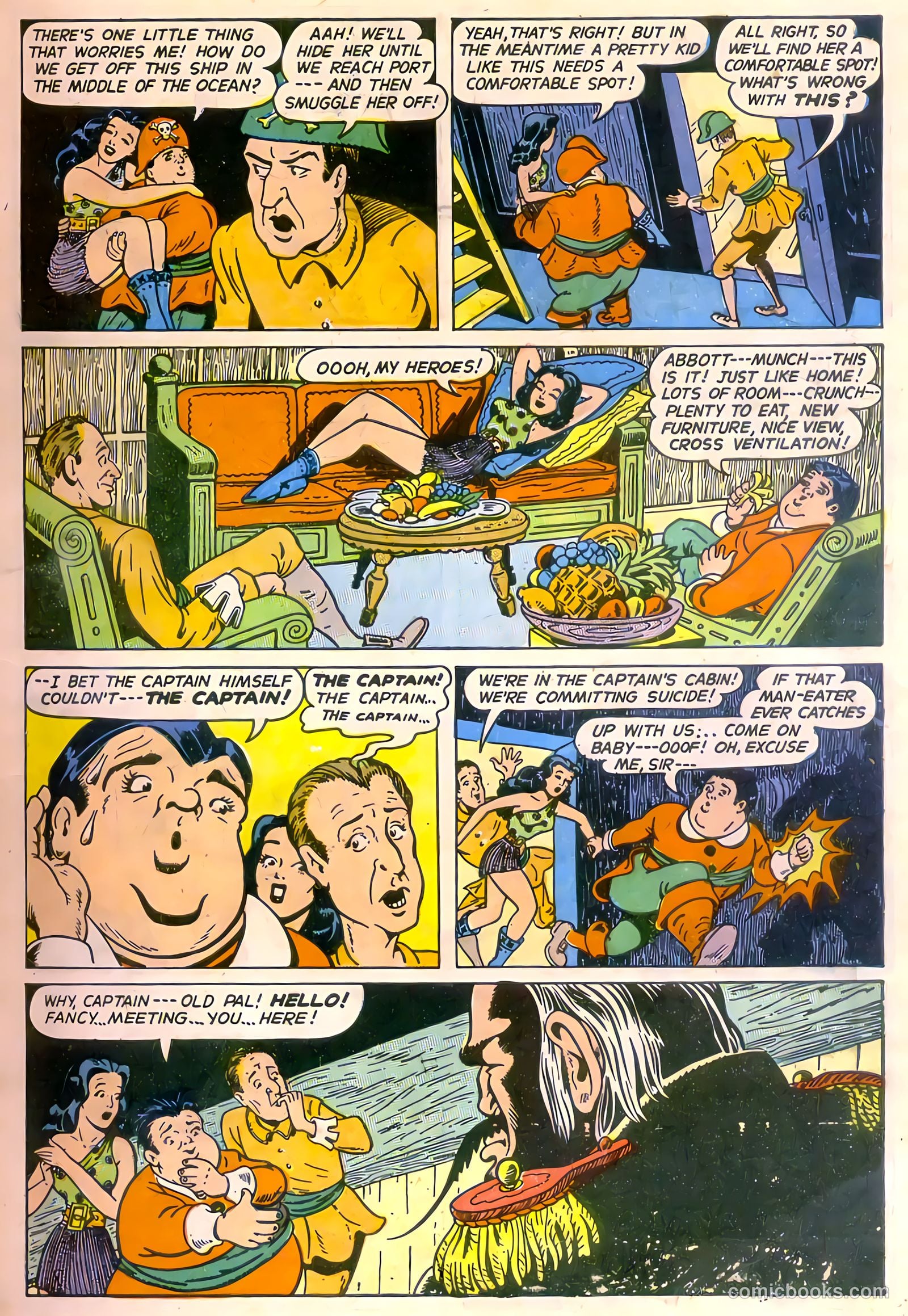 Abbott and Costello Comics #8 (1950) — page 7 of 36