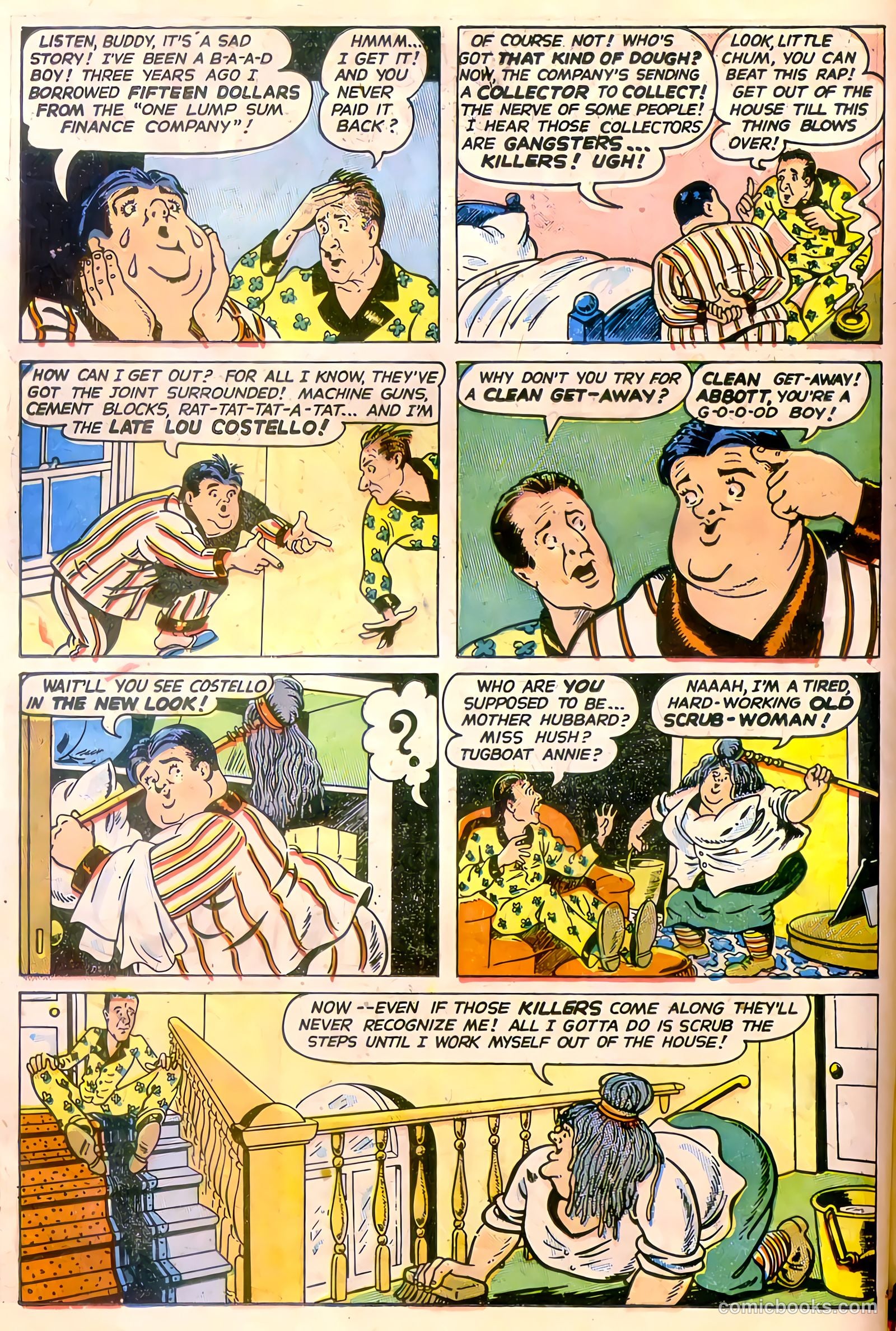 Abbott and Costello Comics #8 (1950) — page 12 of 36