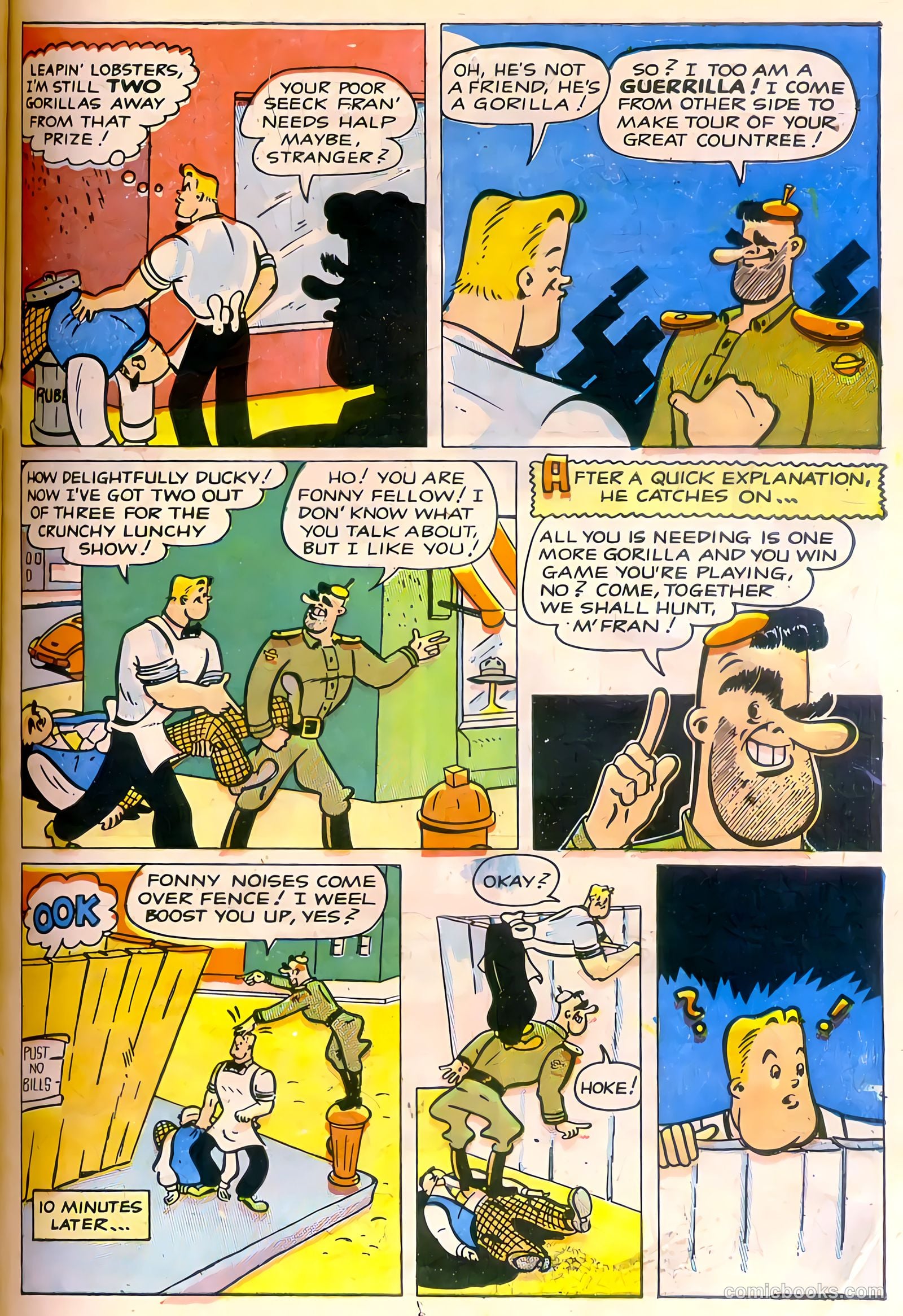 Abbott and Costello Comics #8 (1950) — page 21 of 36