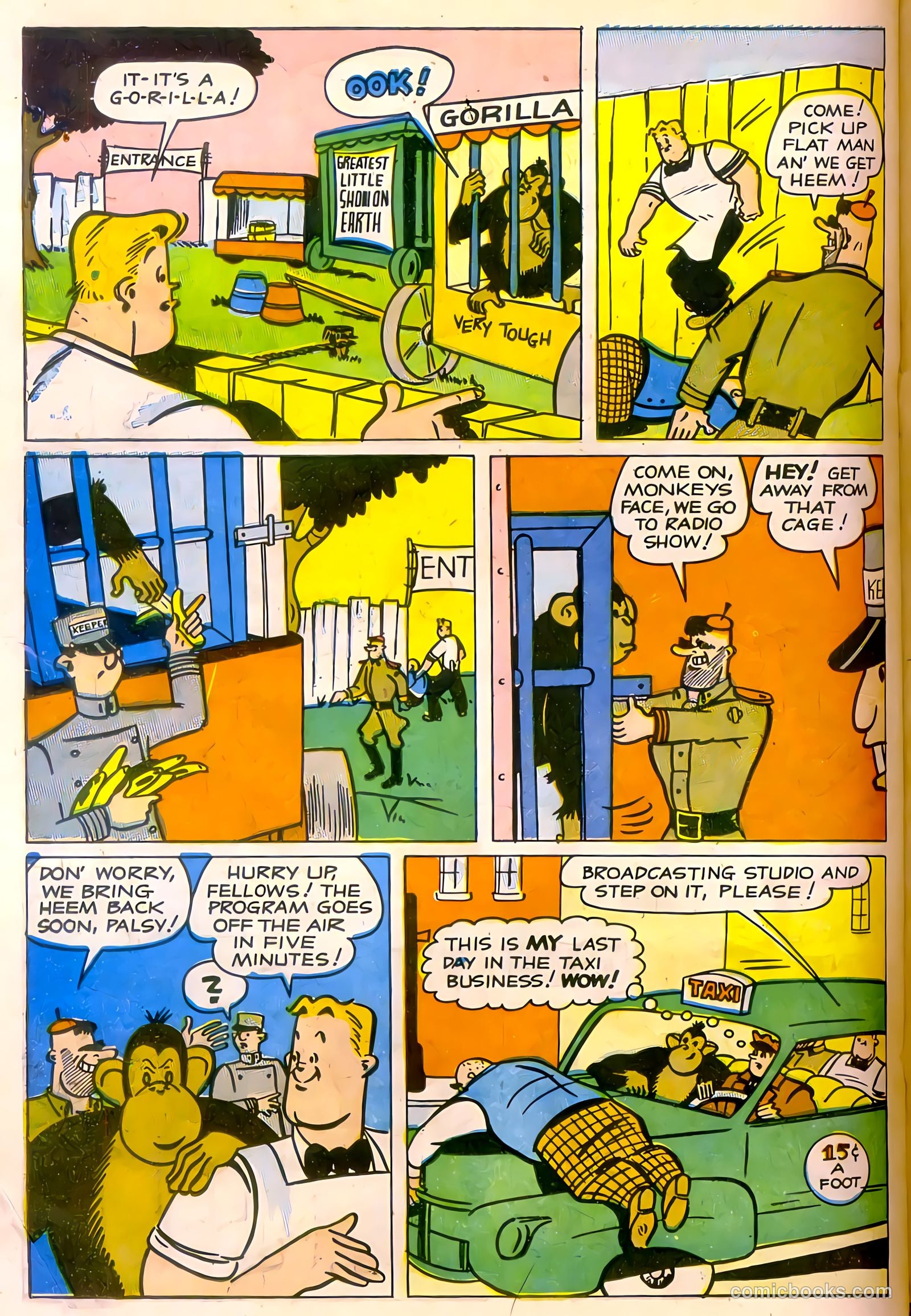 Abbott and Costello Comics #8 (1950) — page 22 of 36