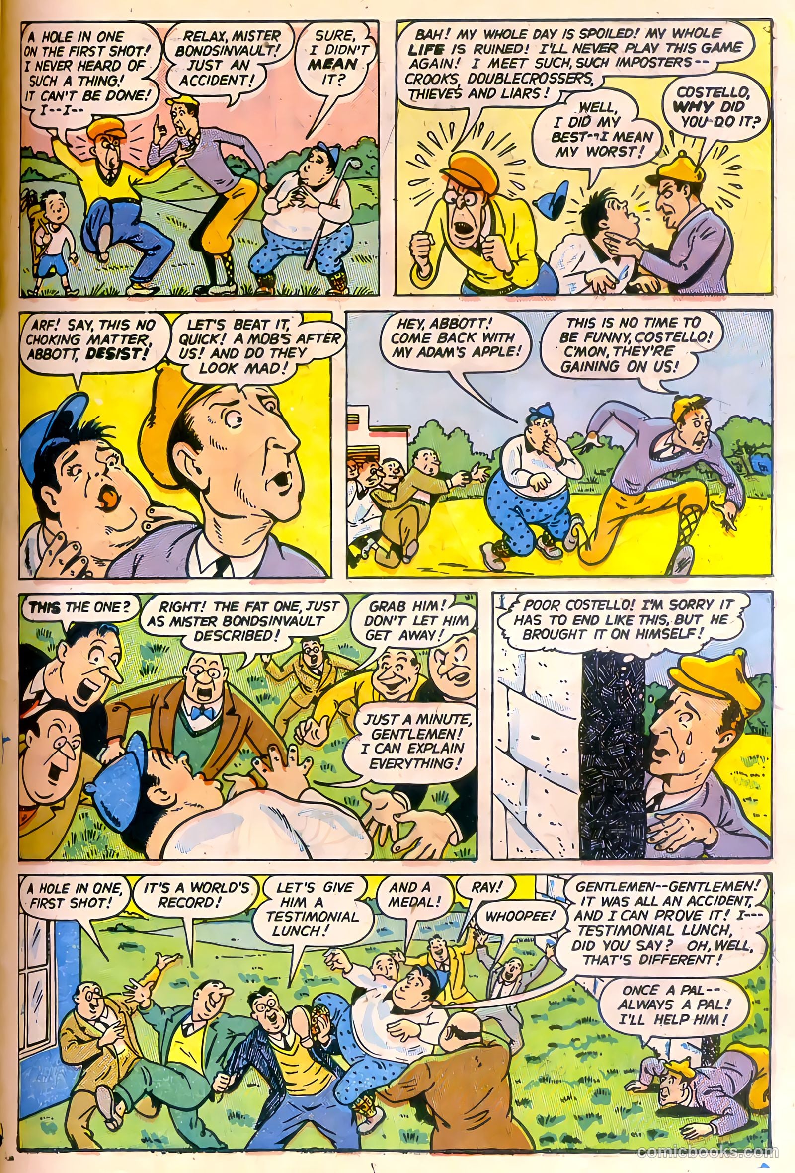 Abbott and Costello Comics #8 (1950) — page 25 of 36