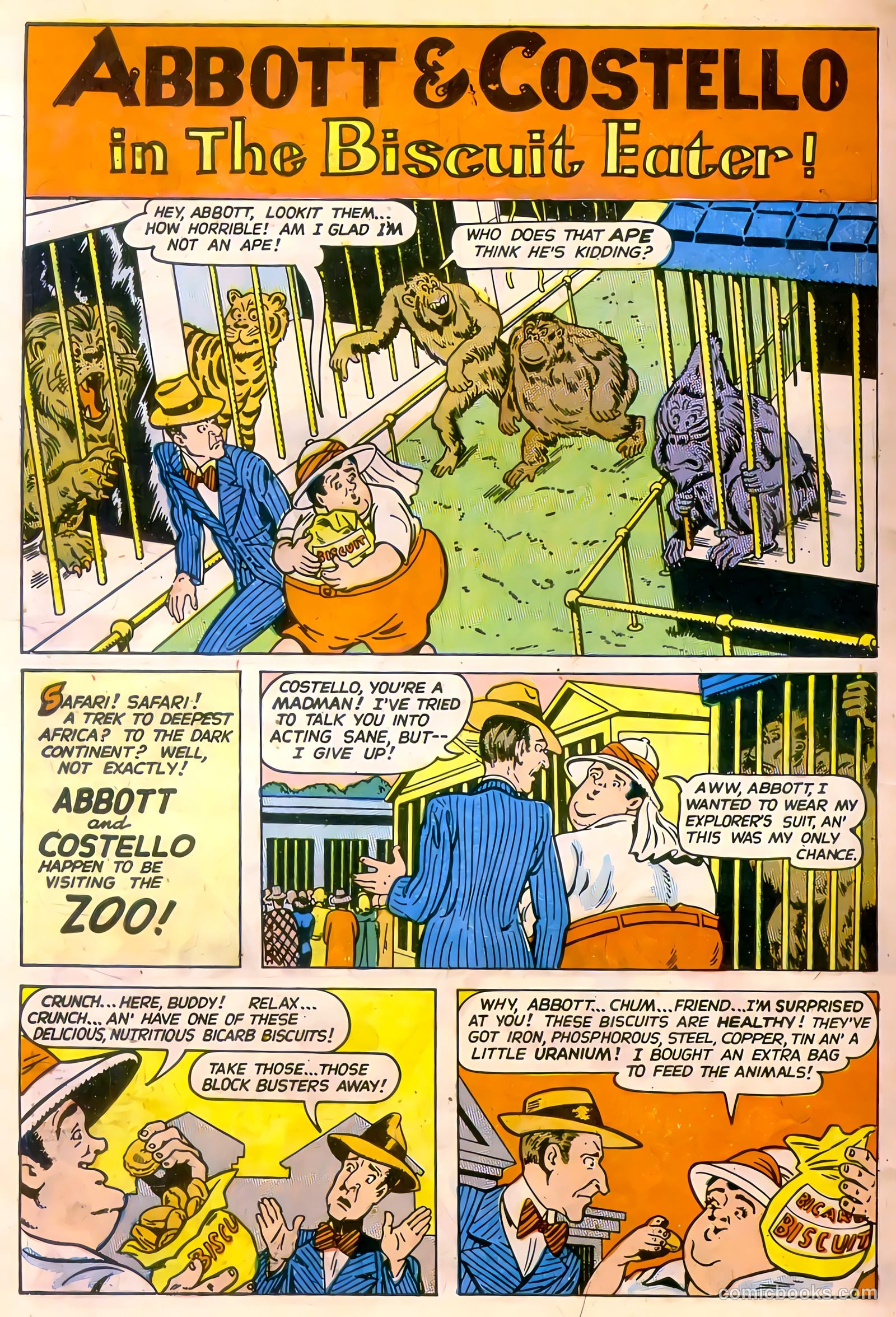 Abbott and Costello Comics #8 (1950) — page 30 of 36