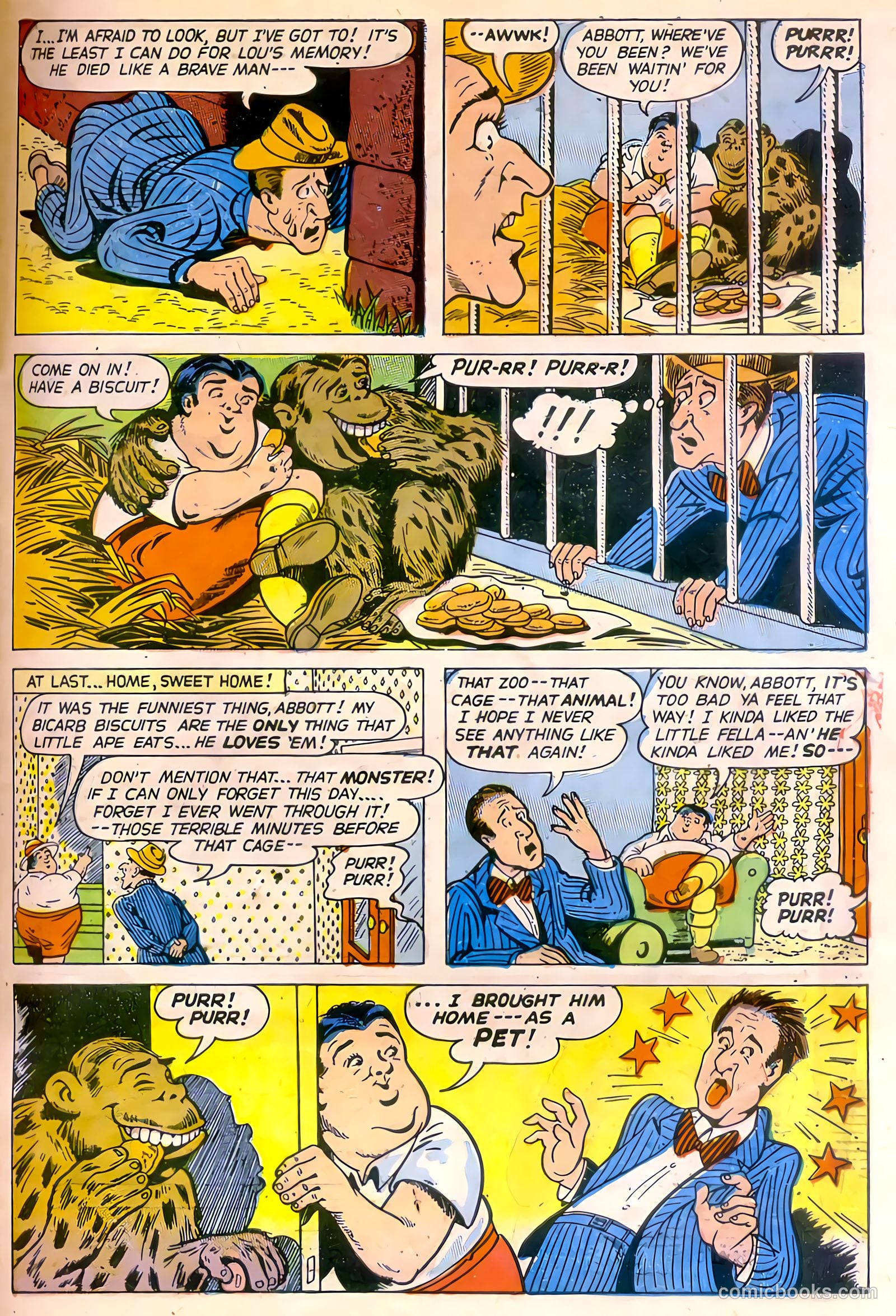 Abbott and Costello Comics #8 (1950) — page 33 of 36